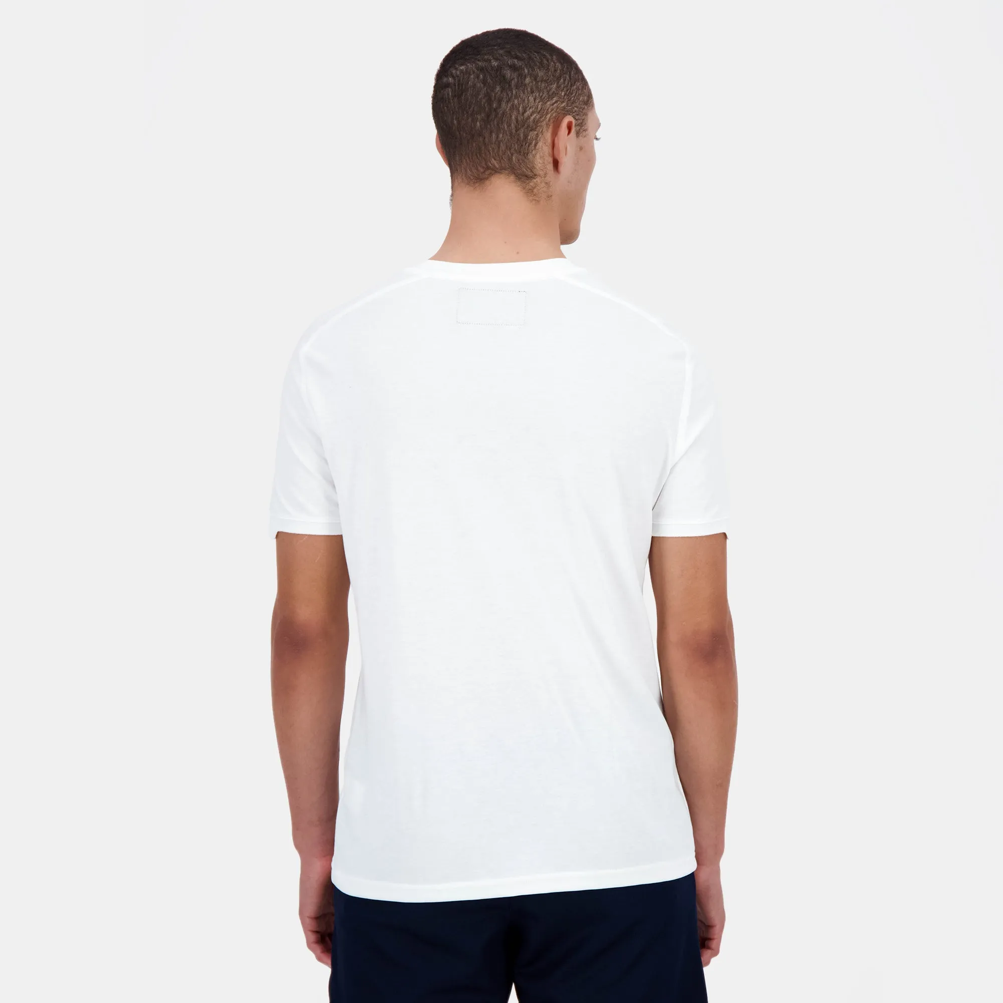 2510095-COQ D'OR Tee SS N°2 M new optical white | T-shirt Homme sold by Le Coq Sportif product image thumbnail 4