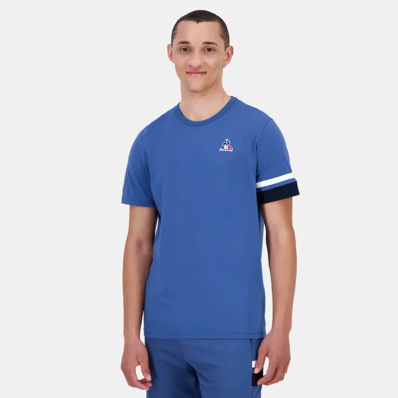 2520335-HERITAGE SP Tee SS N°1 M true navy | T-shirt Homme sold by Le Coq Sportif