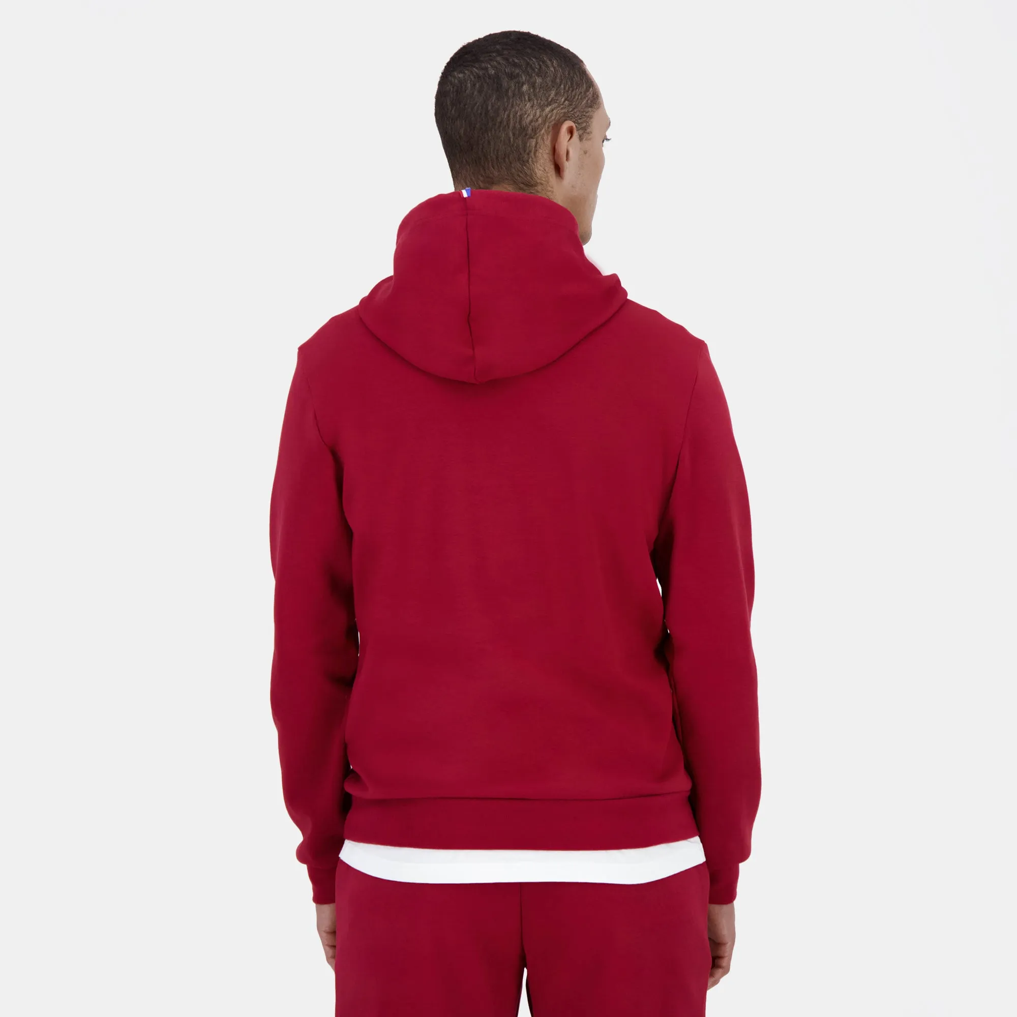 2510030-ESS Hoody N°1 M rio red | Sweat à capuche Homme sold by Le Coq Sportif product image thumbnail 4