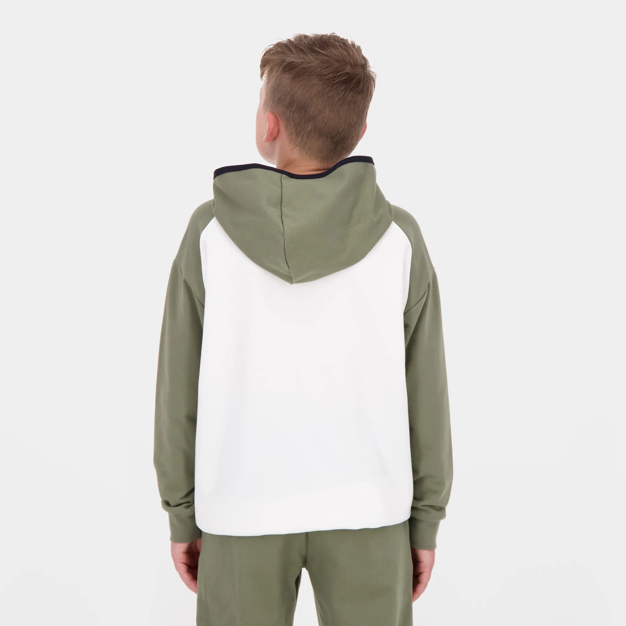2520306-GRAPHIQUE Hoody N°1 Enfant marshmallow | Sweat zippé à capuche Enfant sold by Le Coq Sportif product image thumbnail 2