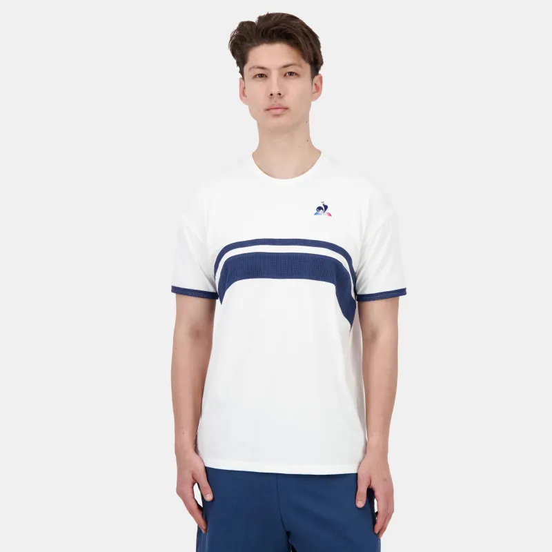 2520867-CONTEMPORAIN LF Tee Loose SS N°2 M marsh | T-shirt Homme sold by Le Coq Sportif