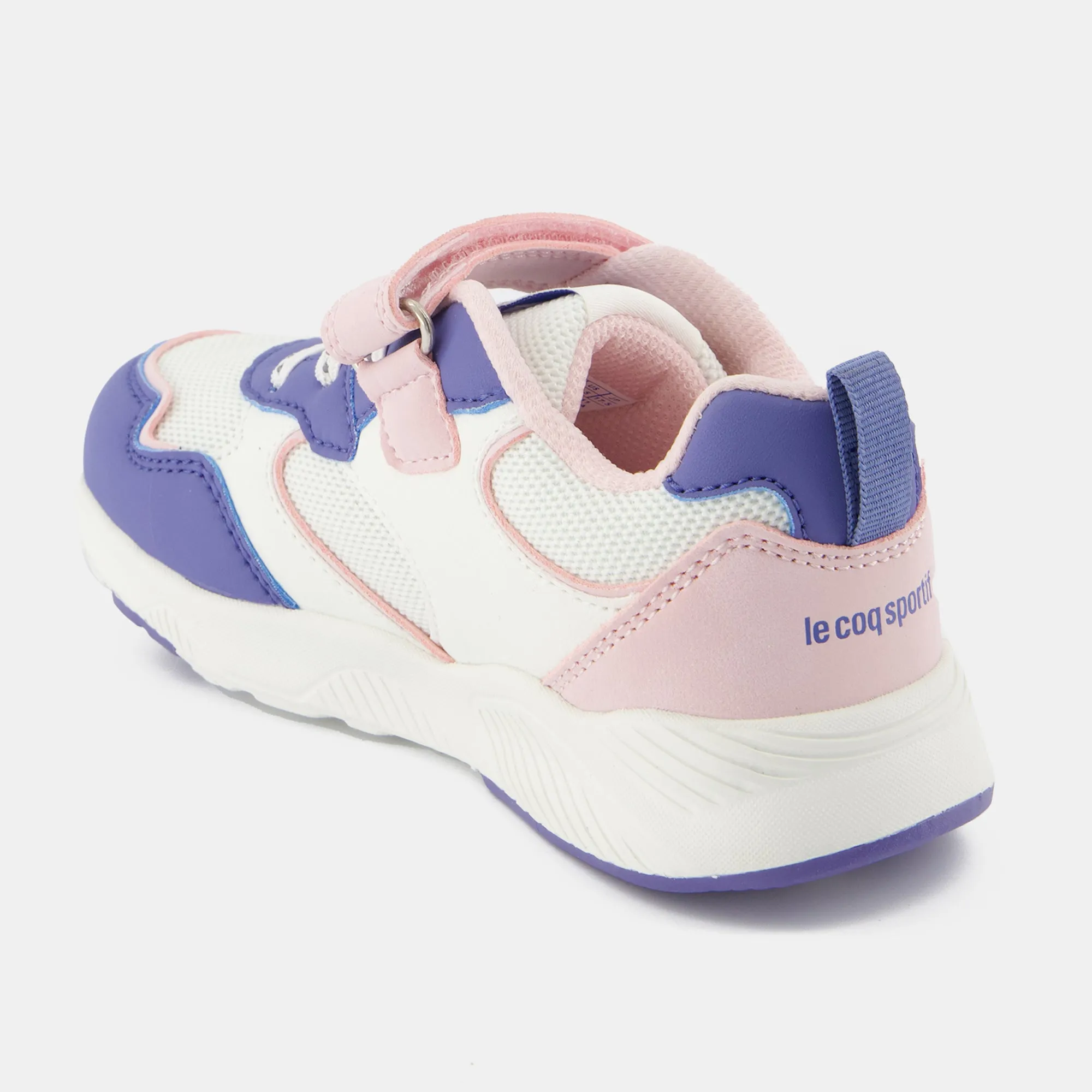 2422741-LCS RUNNER GIRL PS optical white/purple | Chaussures LCS RUNNER GIRL PS Enfant sold by Le Coq Sportif product image thumbnail 3