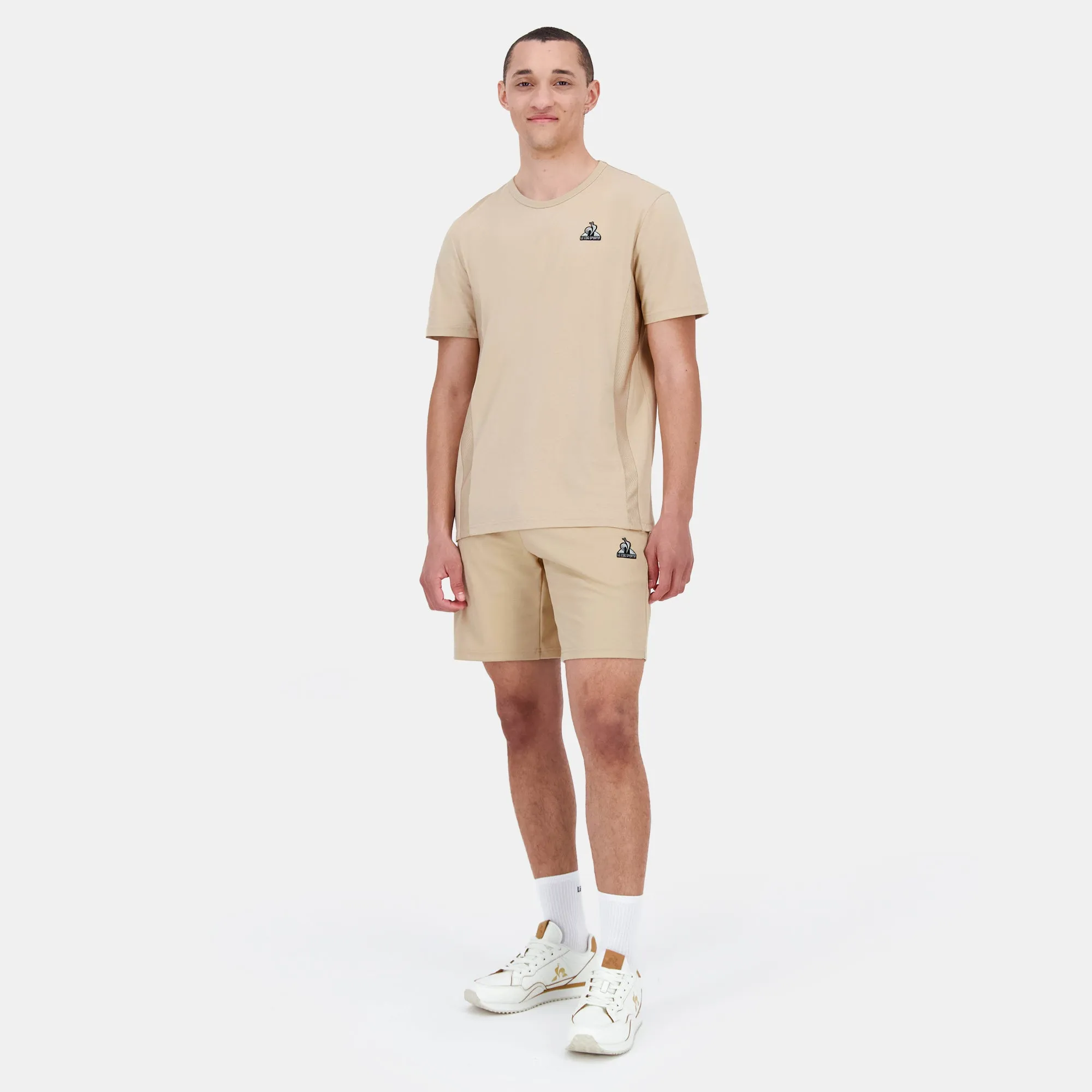 2520489-TECH SP Tee SS N°2 M safari | T-shirt Homme sold by Le Coq Sportif product image thumbnail 5