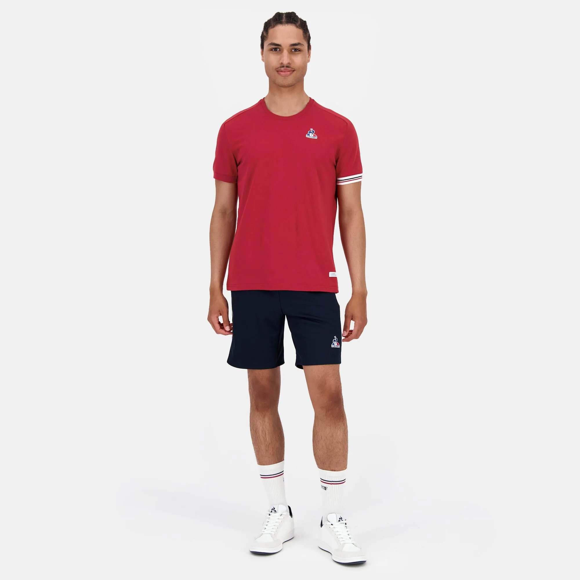 2520428-TRI LF Tee SS N°1 M rio red | T-shirt Homme sold by Le Coq Sportif product image thumbnail 4