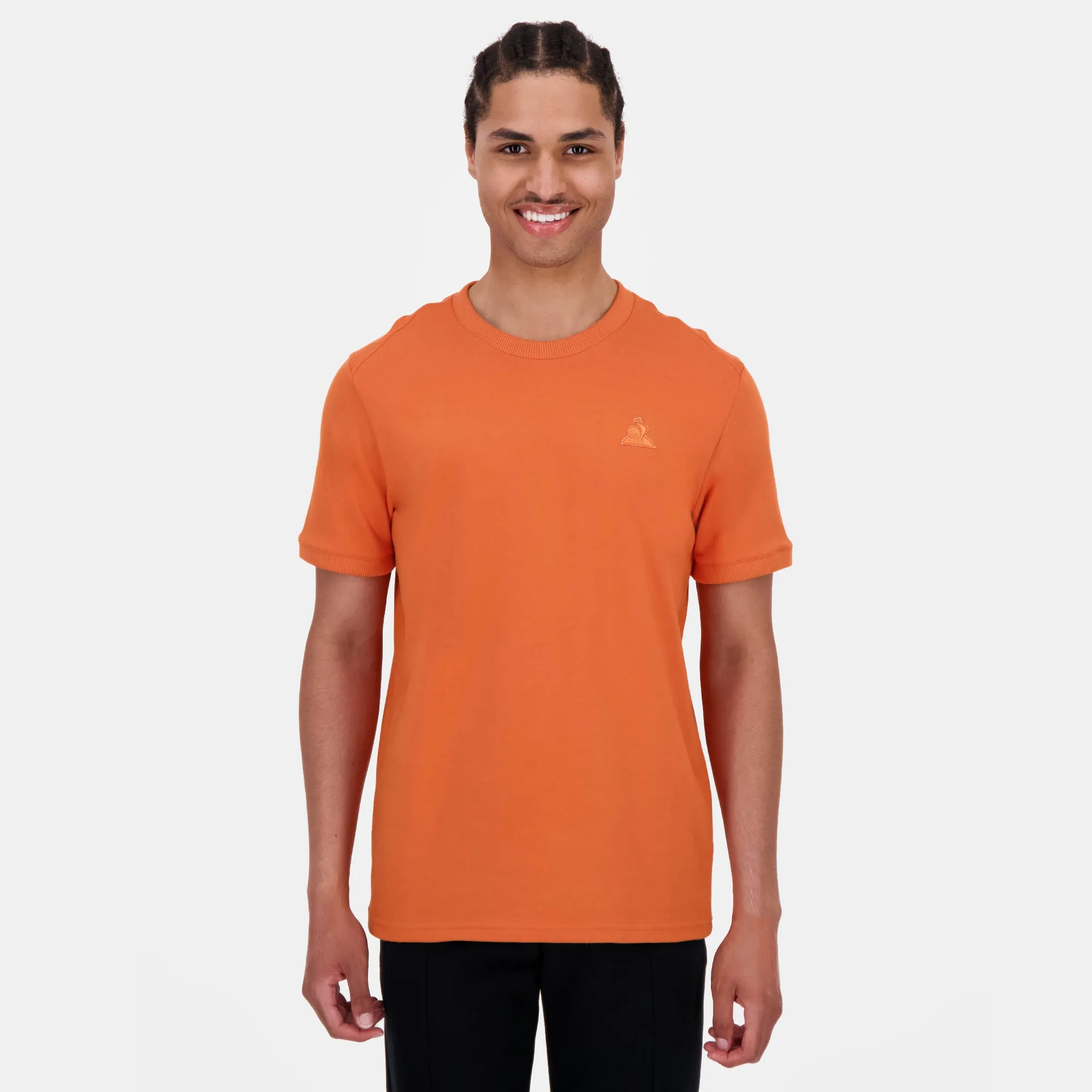 2510895-ESS T/T Tee SS N°1 M orange camuset | T-shirt Homme sold by Le Coq Sportif