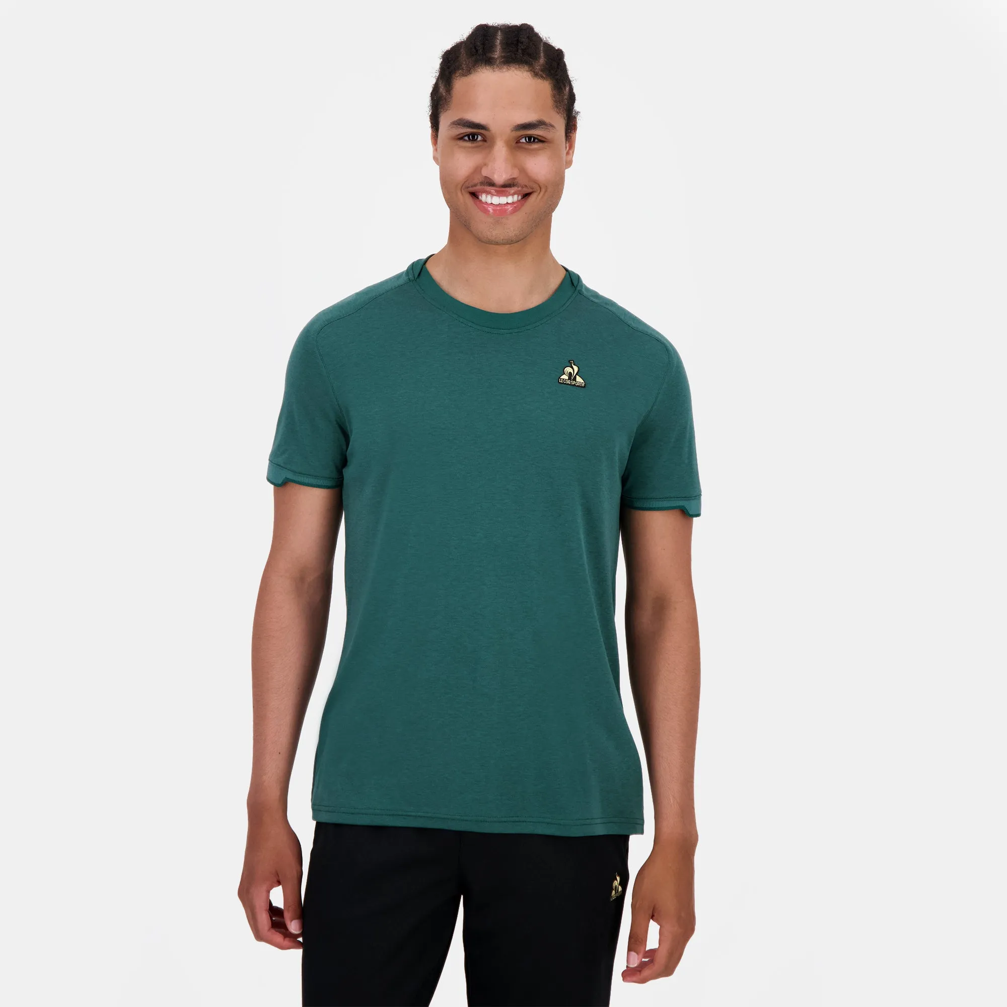 2510097-COQ D'OR Tee SS N°2 M jasper | T-shirt Homme sold by Le Coq Sportif