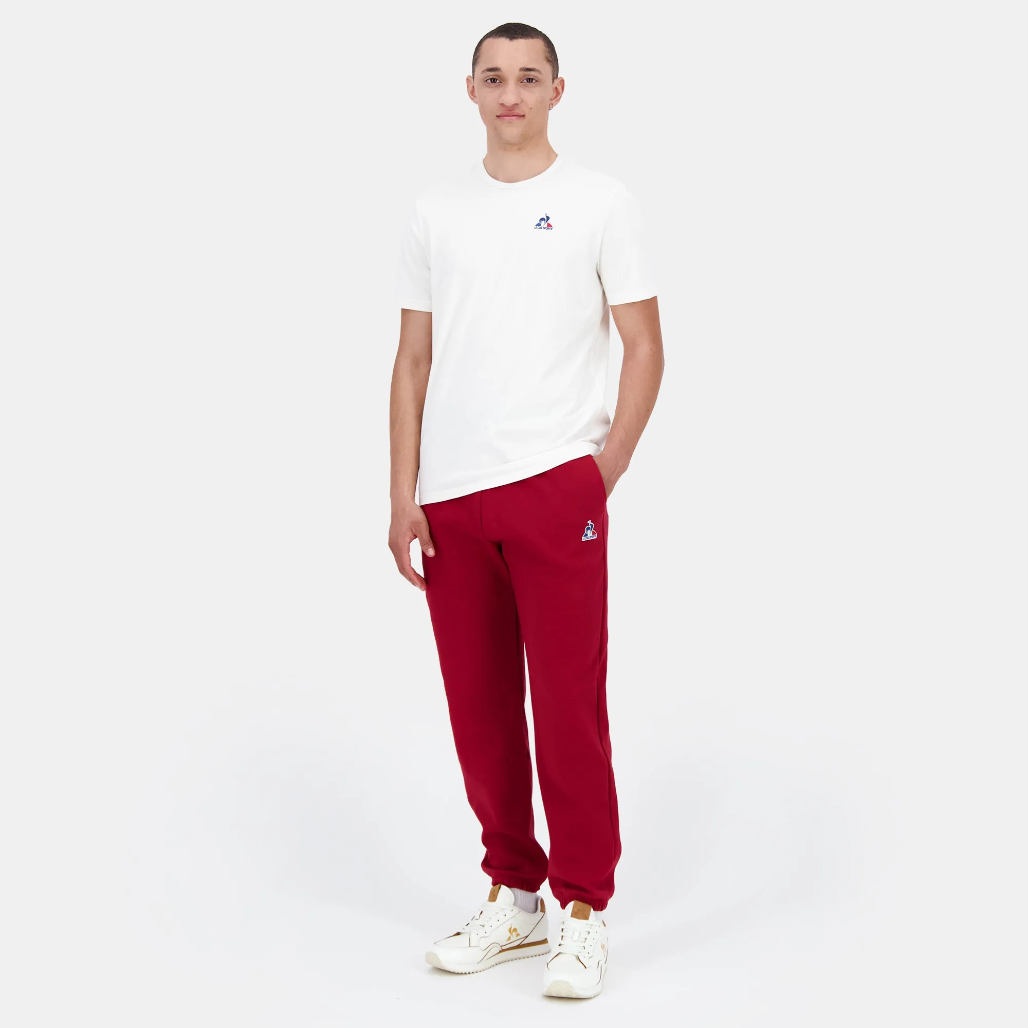 2520486-ESS Pant Loose N°3 M rio red | Pantalon Homme sold by Le Coq Sportif product image thumbnail 3