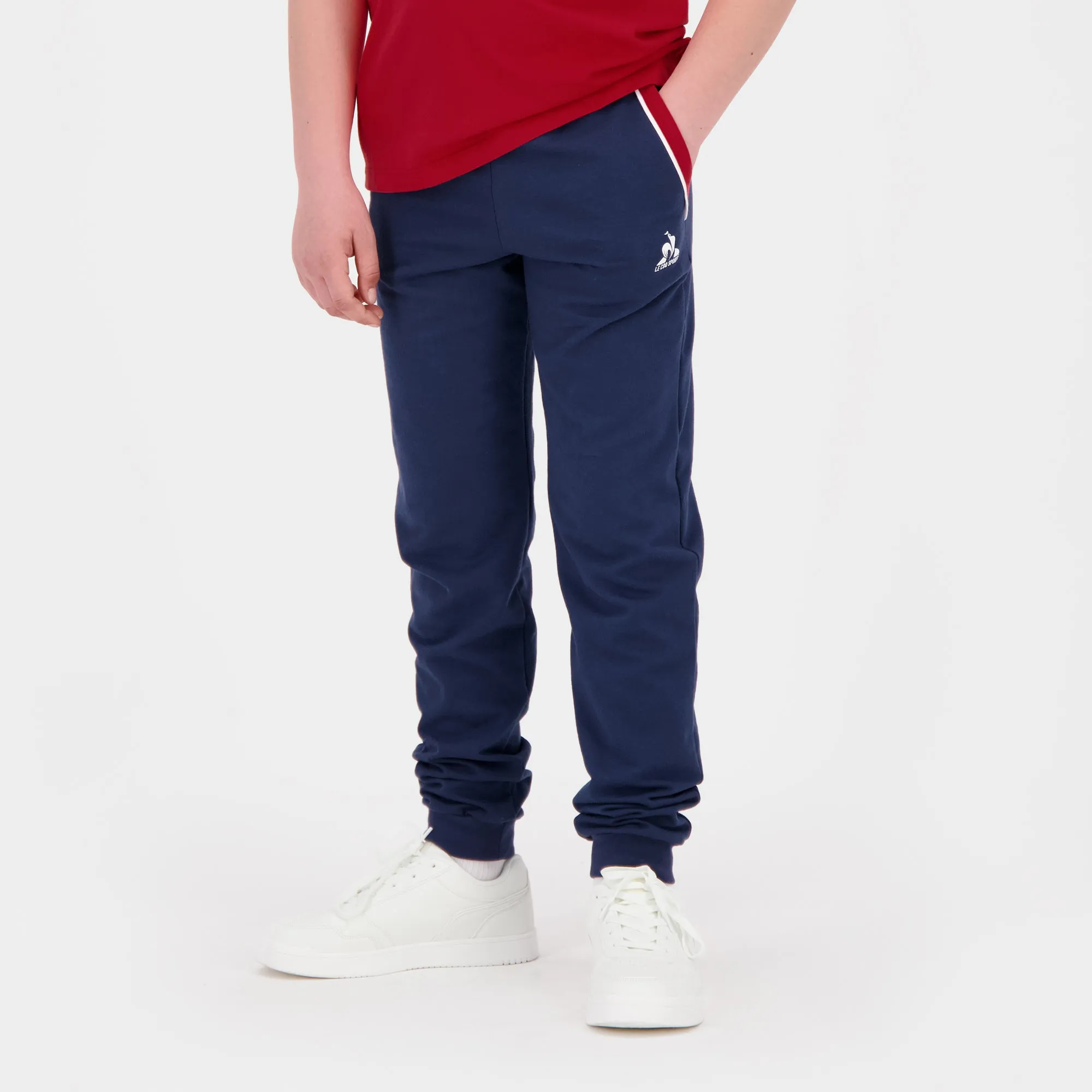 2520300-TRI Pant REGULAR N°1 Enfant dress blues | Pantalon Enfant sold by Le Coq Sportif