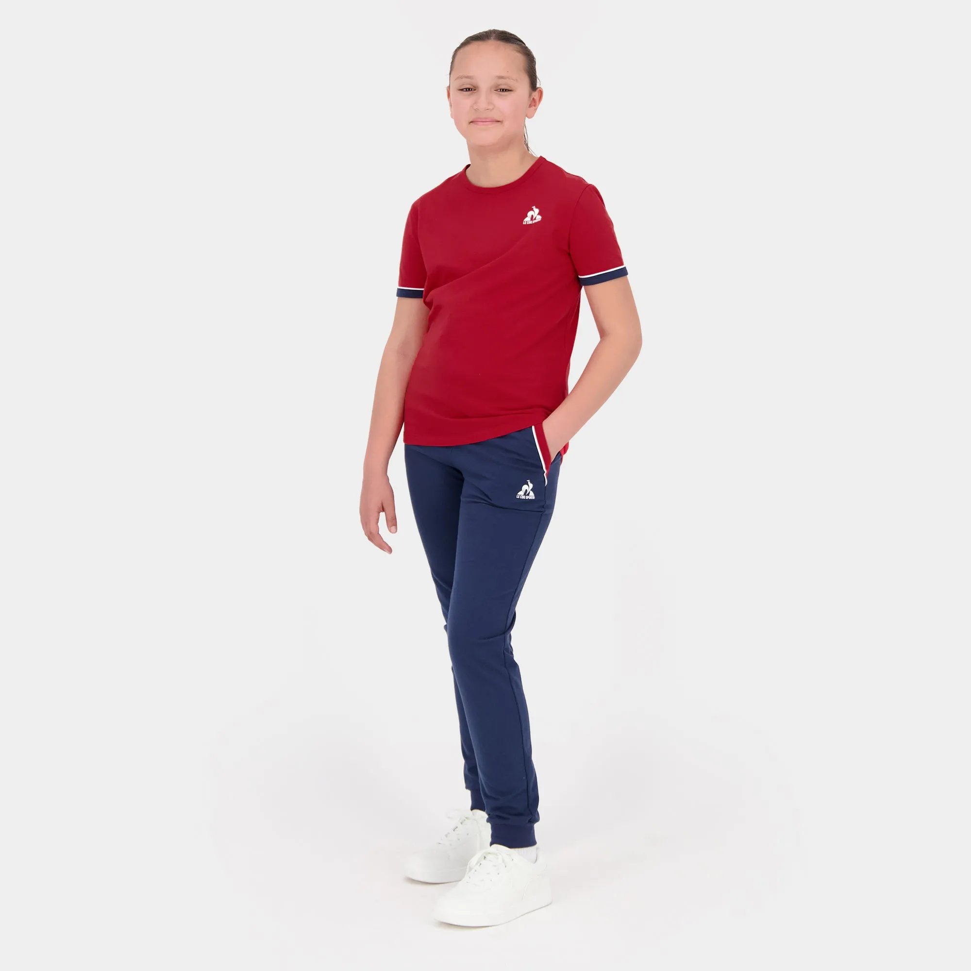 2520300-TRI Pant REGULAR N°1 Enfant dress blues | Pantalon Enfant sold by Le Coq Sportif product image thumbnail 4