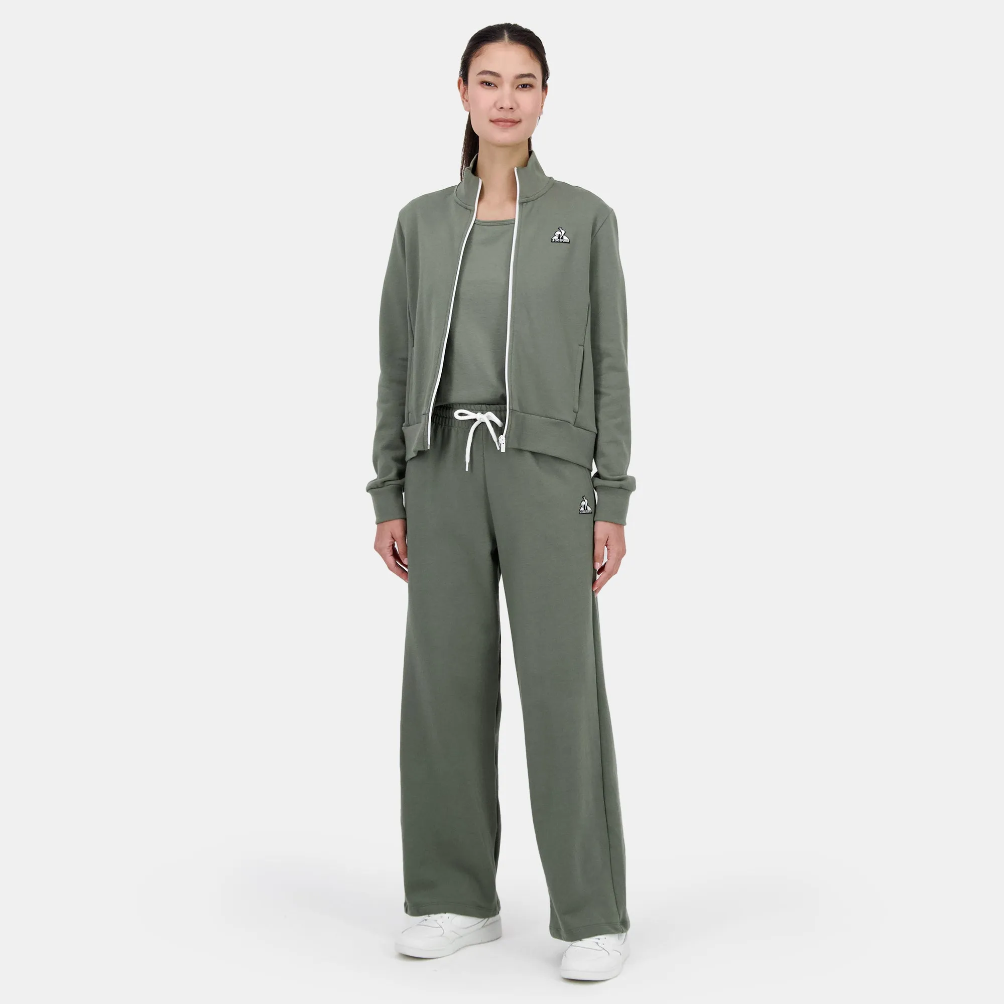 2520375-CONTEMPORAIN SP Pant Large N°1 W tea lea | Pantalon Femme sold by Le Coq Sportif product image thumbnail 5