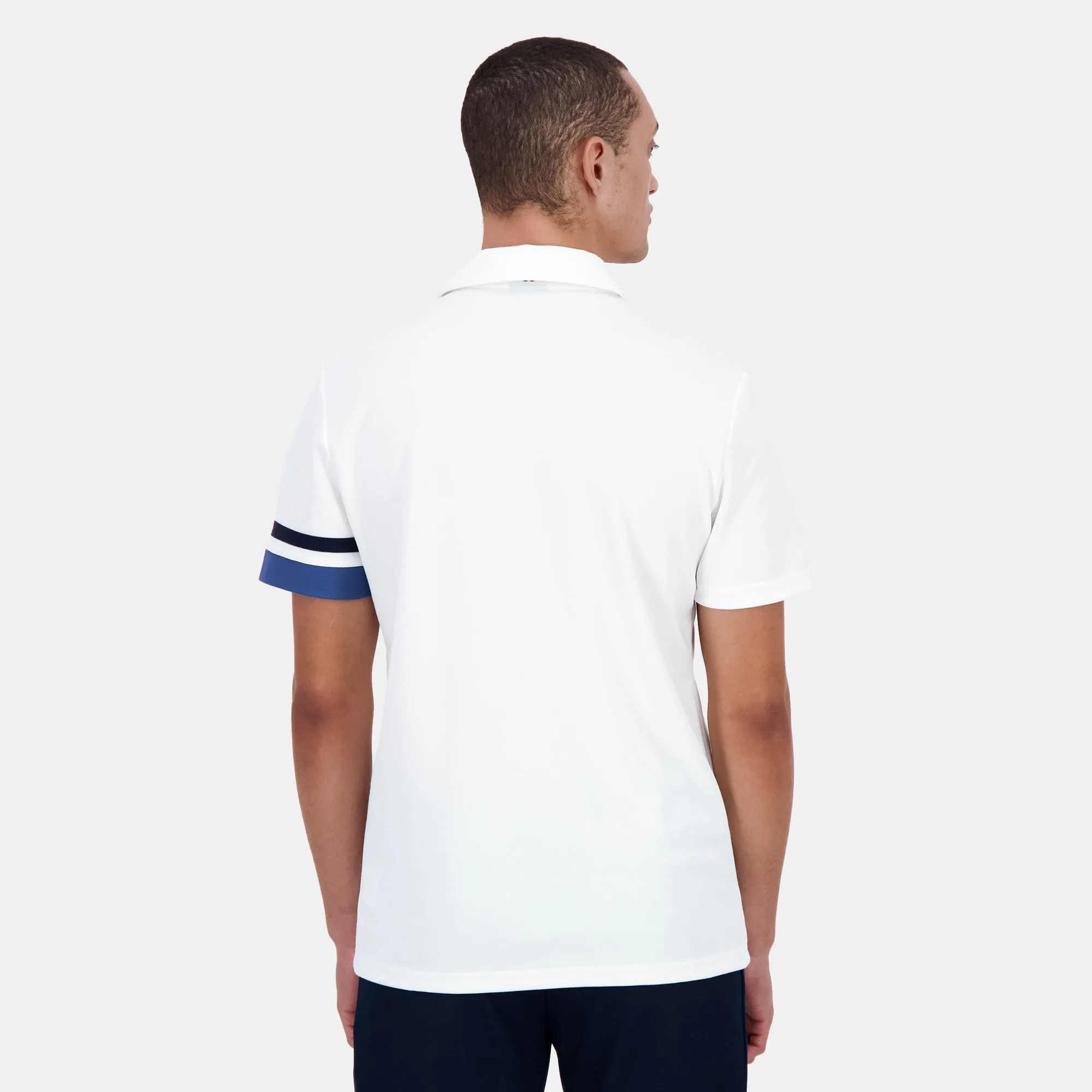 2520487-HERITAGE SP Polo SS N°1 M marshmallow | Polo Homme sold by Le Coq Sportif product image thumbnail 2