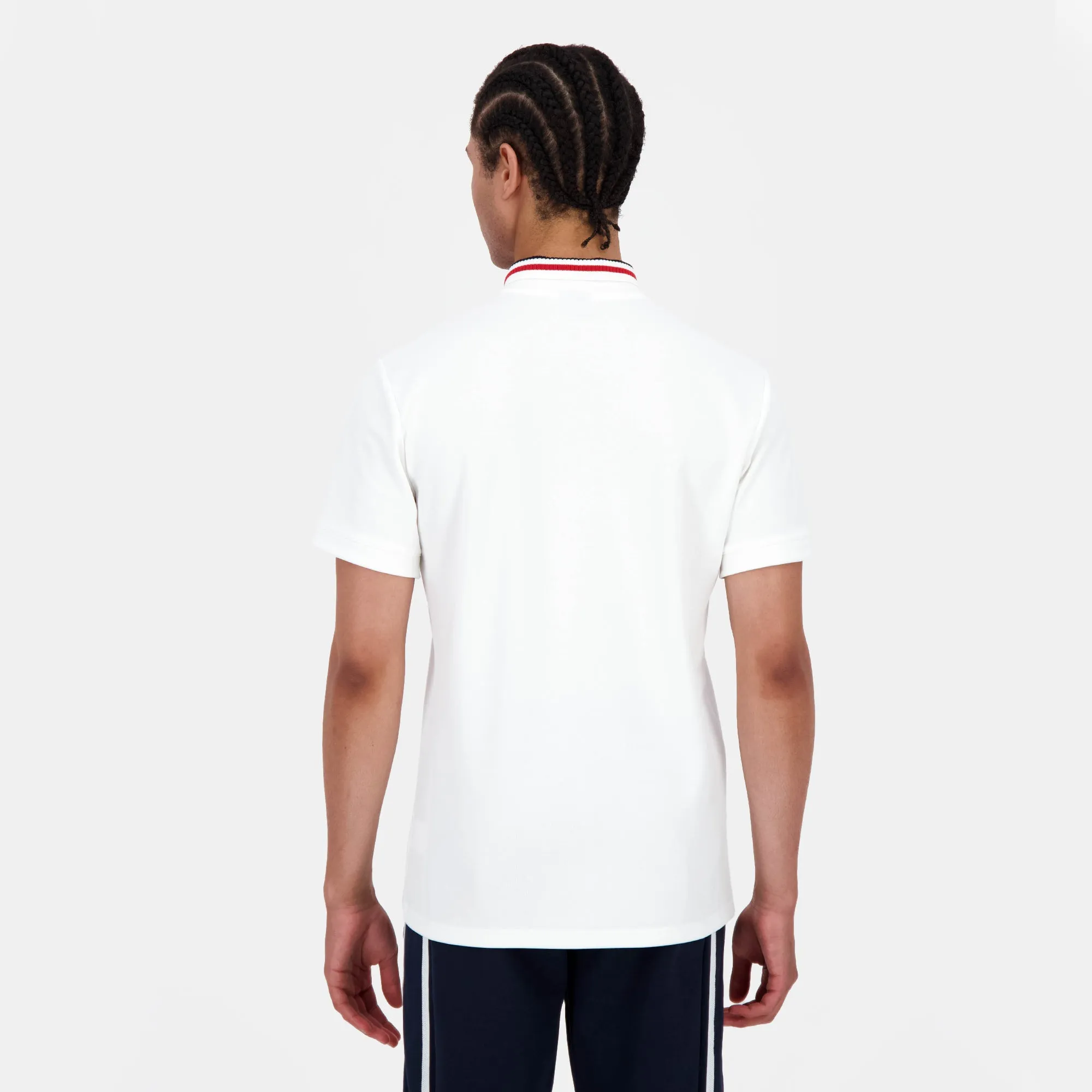 2520597-TRI LF Polo N°2 M marshmallow | Polo Homme sold by Le Coq Sportif product image thumbnail 2