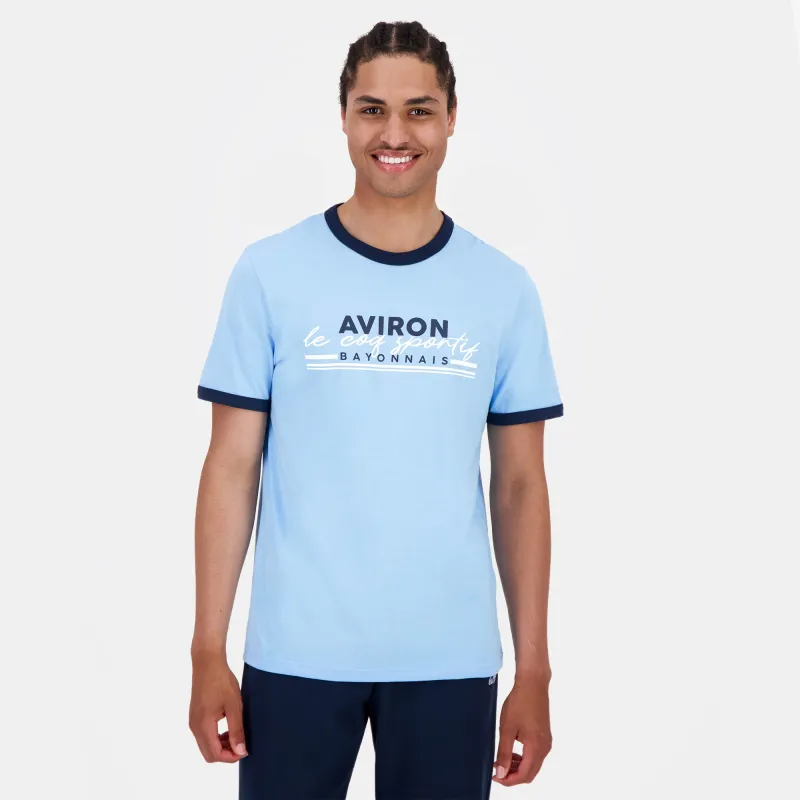 2520795-AB FANWEAR Tee SS N°2 M fly blue | T-shirt Homme sold by Le Coq Sportif