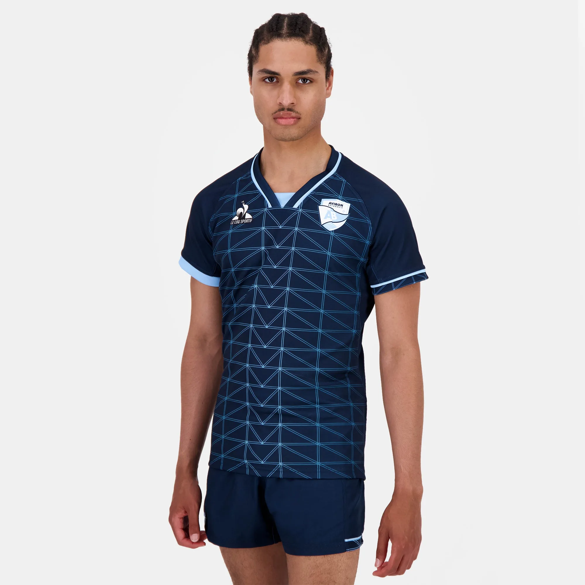 2520521-AB REPLICA Maillot SS EXT. 25 M blue nav | Maillot Homme sold by Le Coq Sportif
