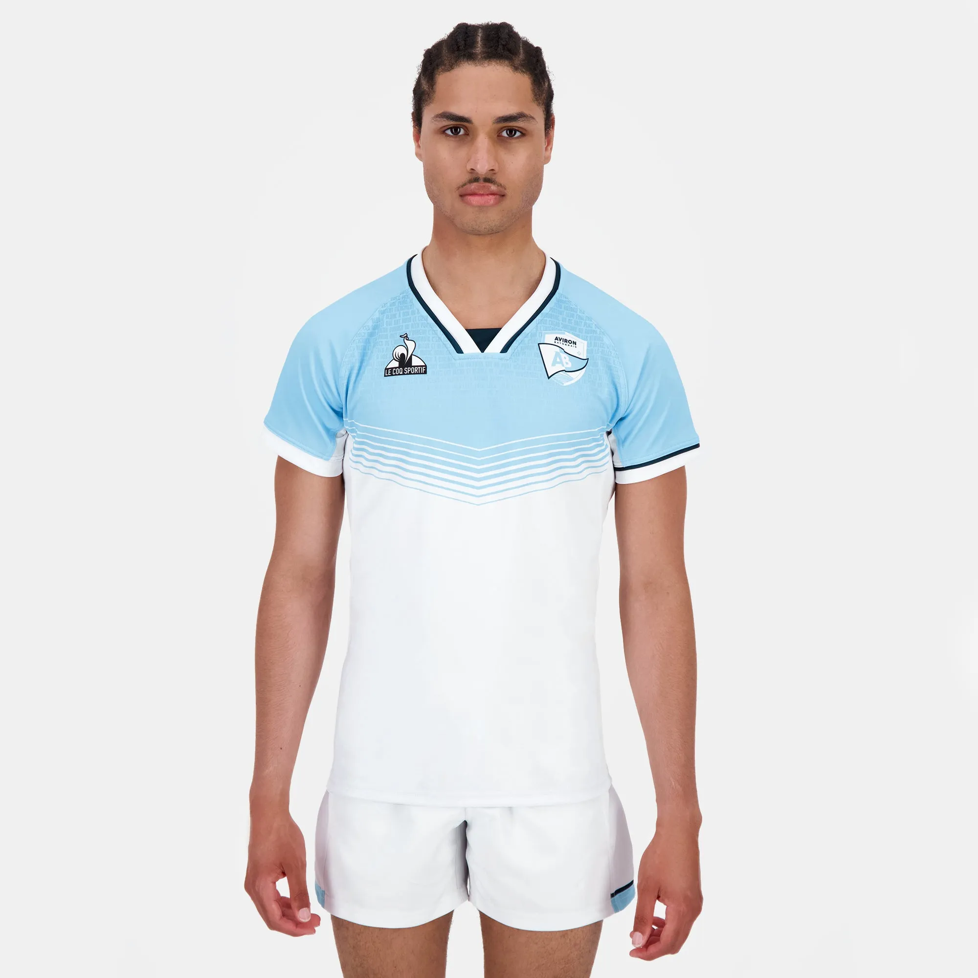 2520358-AB REPLICA Maillot SS 25 M fly blue/new | Maillot Homme sold by Le Coq Sportif