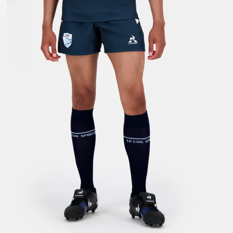 2520292-AB TRAINING Short Rugby M dress blues | Short Homme made by Le Coq Sportif