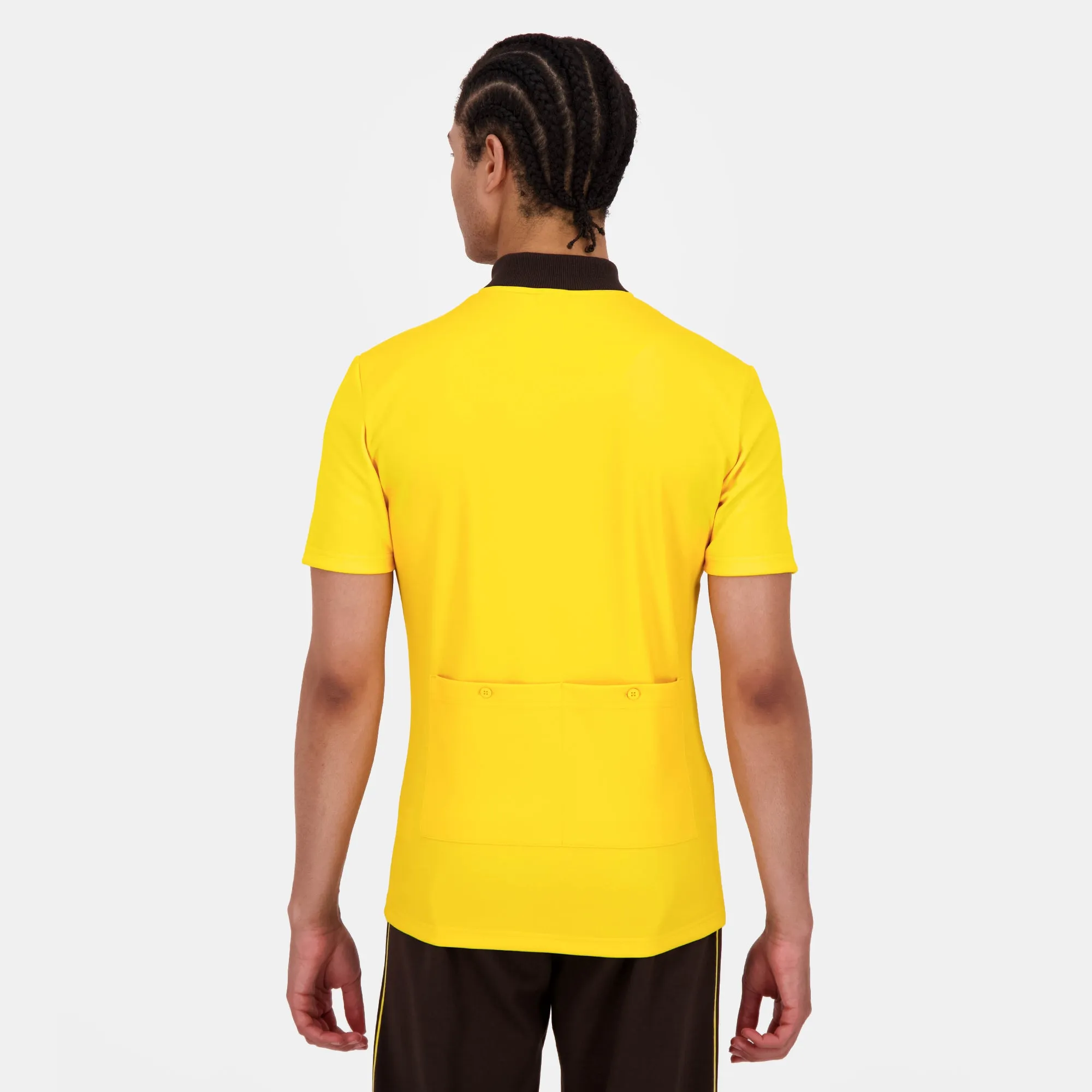 2521173-HERITAGE LF Ens. Maillot Cyclisme+sac M | Maillot jaune Unisexe sold by Le Coq Sportif product image thumbnail 4