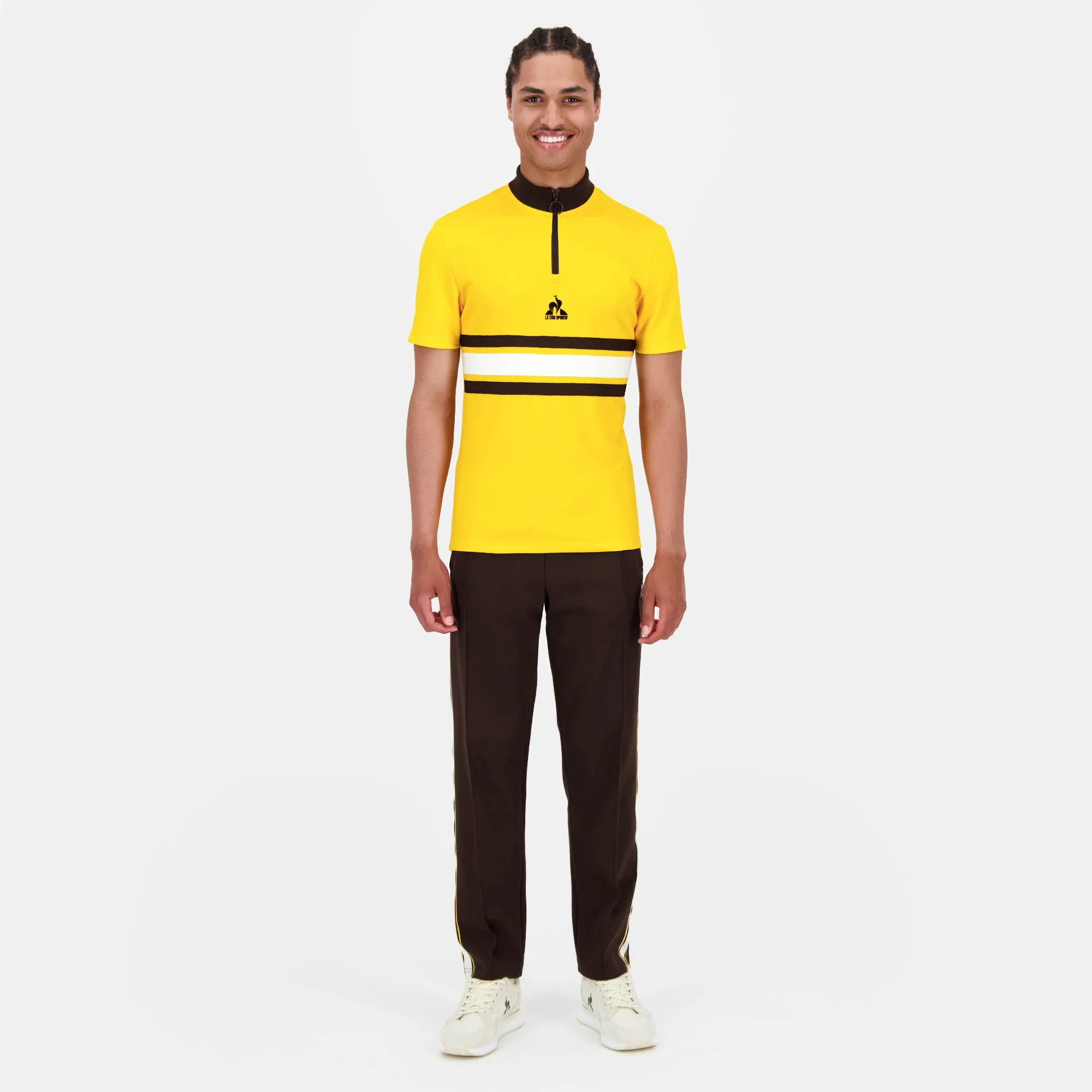 2521173-HERITAGE LF Ens. Maillot Cyclisme+sac M | Maillot jaune Unisexe sold by Le Coq Sportif product image thumbnail 5