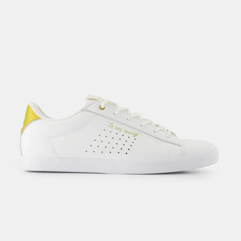 2520559-LUCIE optical white/gold | Chaussures LUCIE Femme sold by Le Coq Sportif