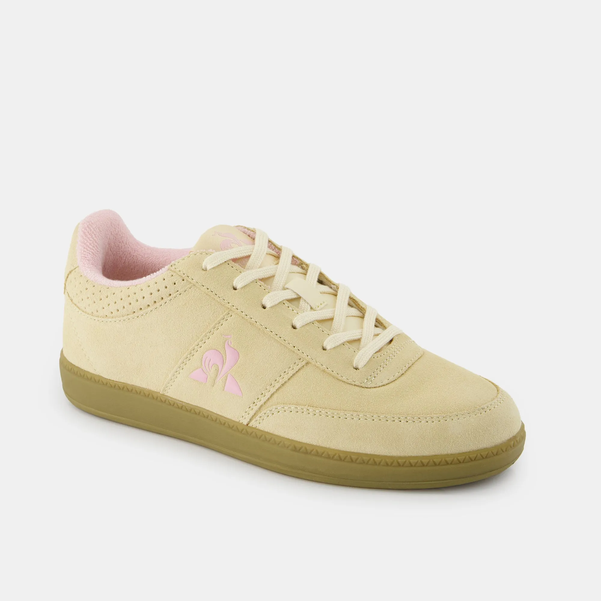 2520553-LCS DERBY SUEDE W alabaster gleam/gum | Chaussures LCS DERBY SUEDE W Femme sold by Le Coq Sportif product image thumbnail 2