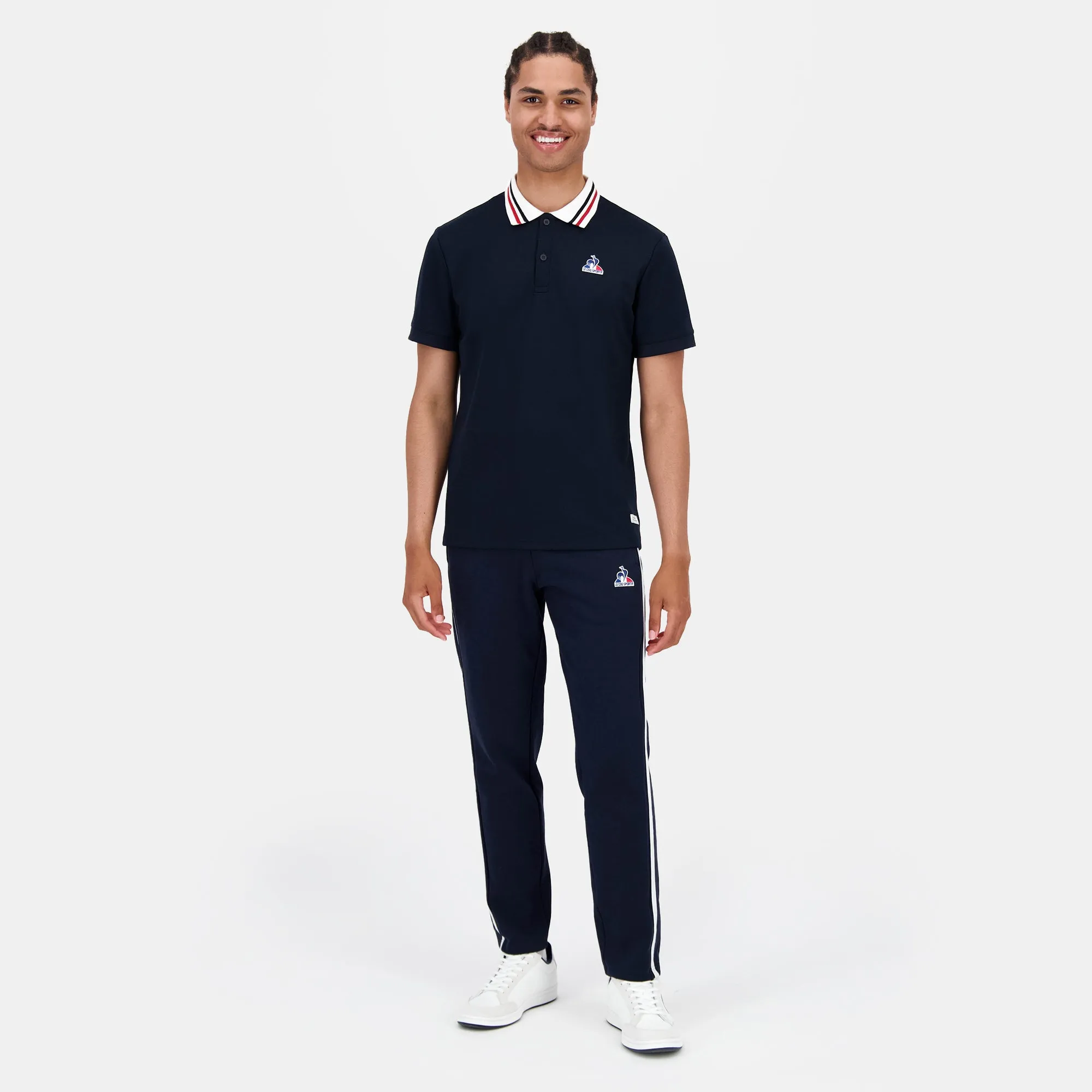 2520431-TRI LF Polo N°2 M sky captain | Polo Homme sold by Le Coq Sportif product image thumbnail 3