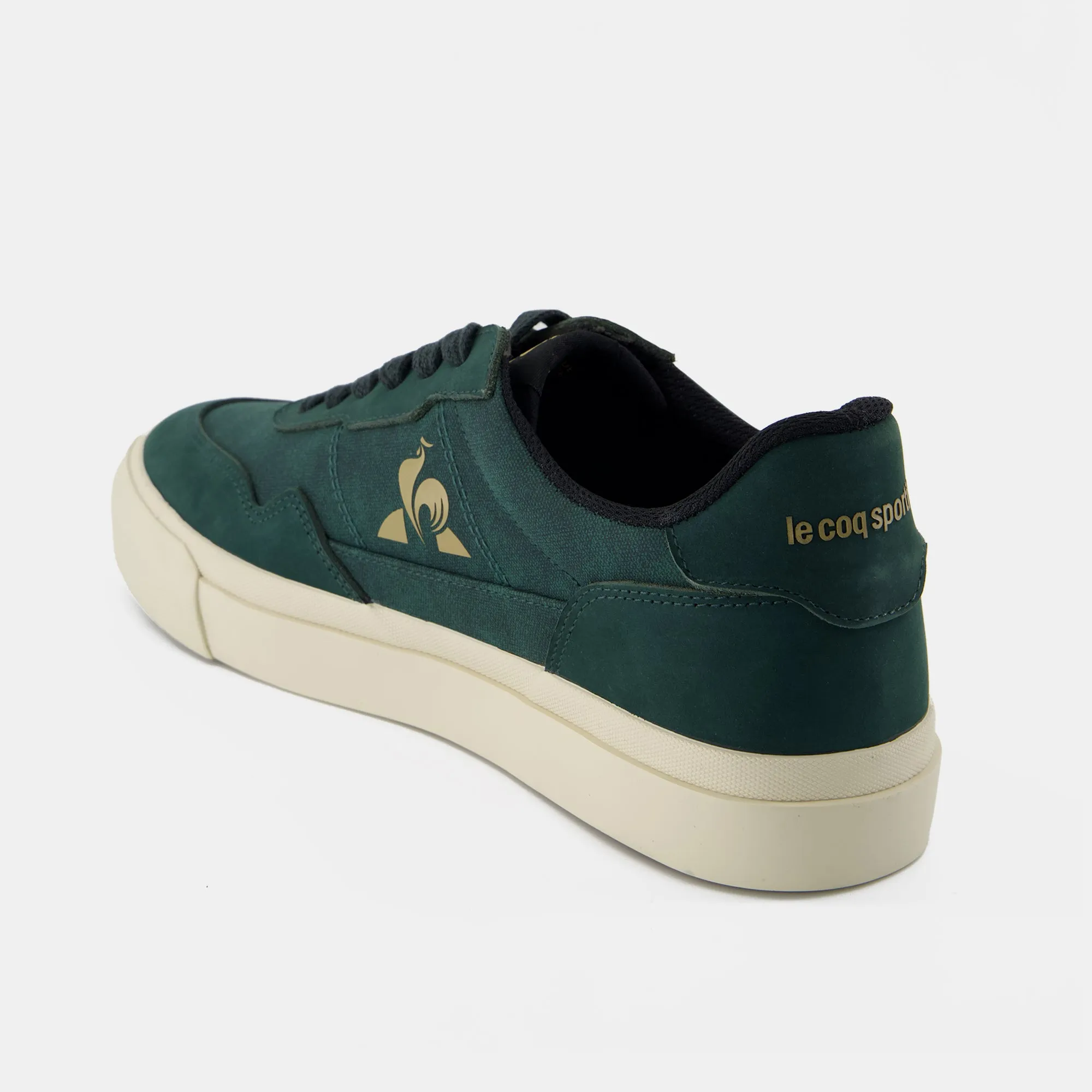 2520542-LCS OLLIE WAXY CANVAS pine grove/gold | Chaussures LCS OLLIE WAXY CANVAS Homme sold by Le Coq Sportif product image thumbnail 3