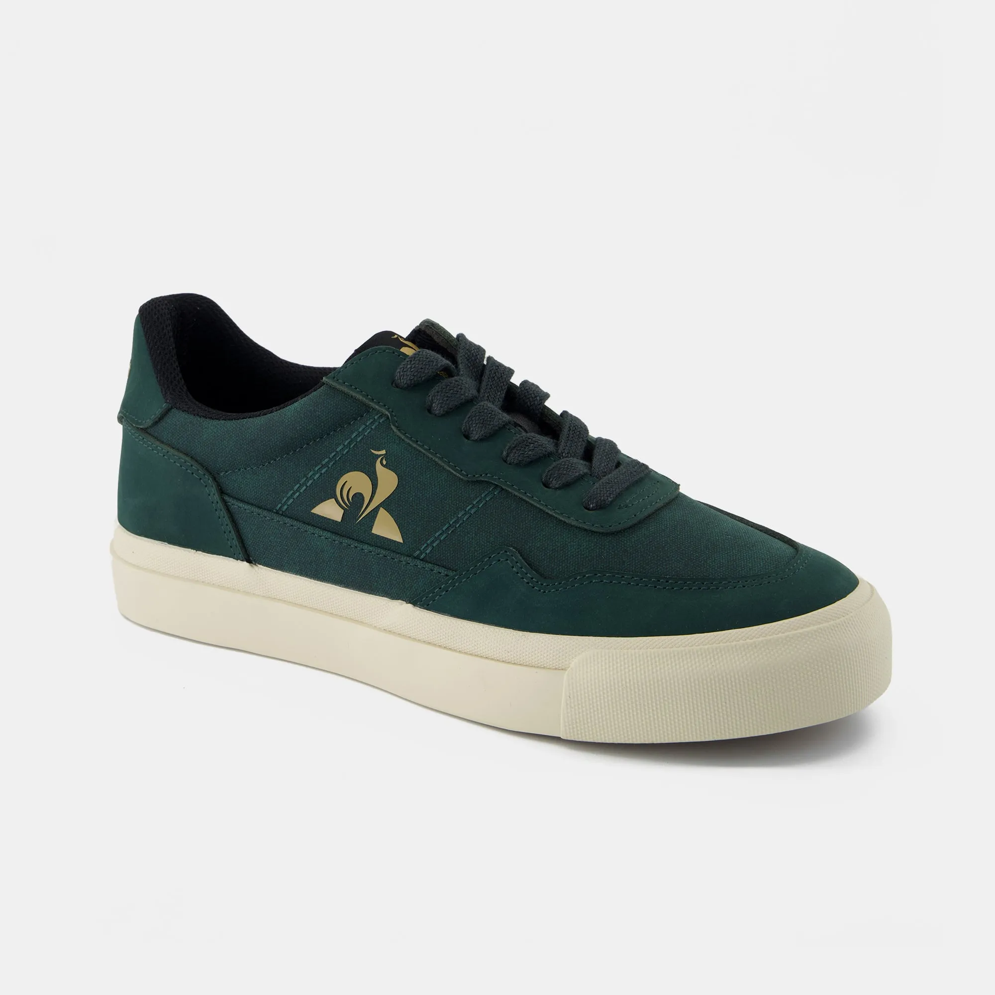 2520542-LCS OLLIE WAXY CANVAS pine grove/gold | Chaussures LCS OLLIE WAXY CANVAS Homme sold by Le Coq Sportif product image thumbnail 2