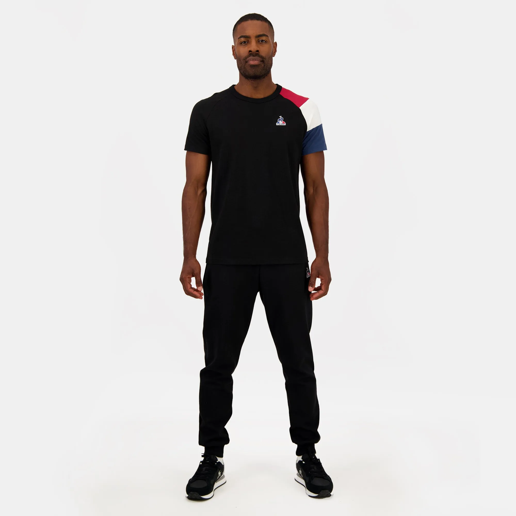 2510408-BAT SP Tee SS N°1 M black/rio red/n.o.w/ | T-shirt Homme sold by Le Coq Sportif product image thumbnail 5
