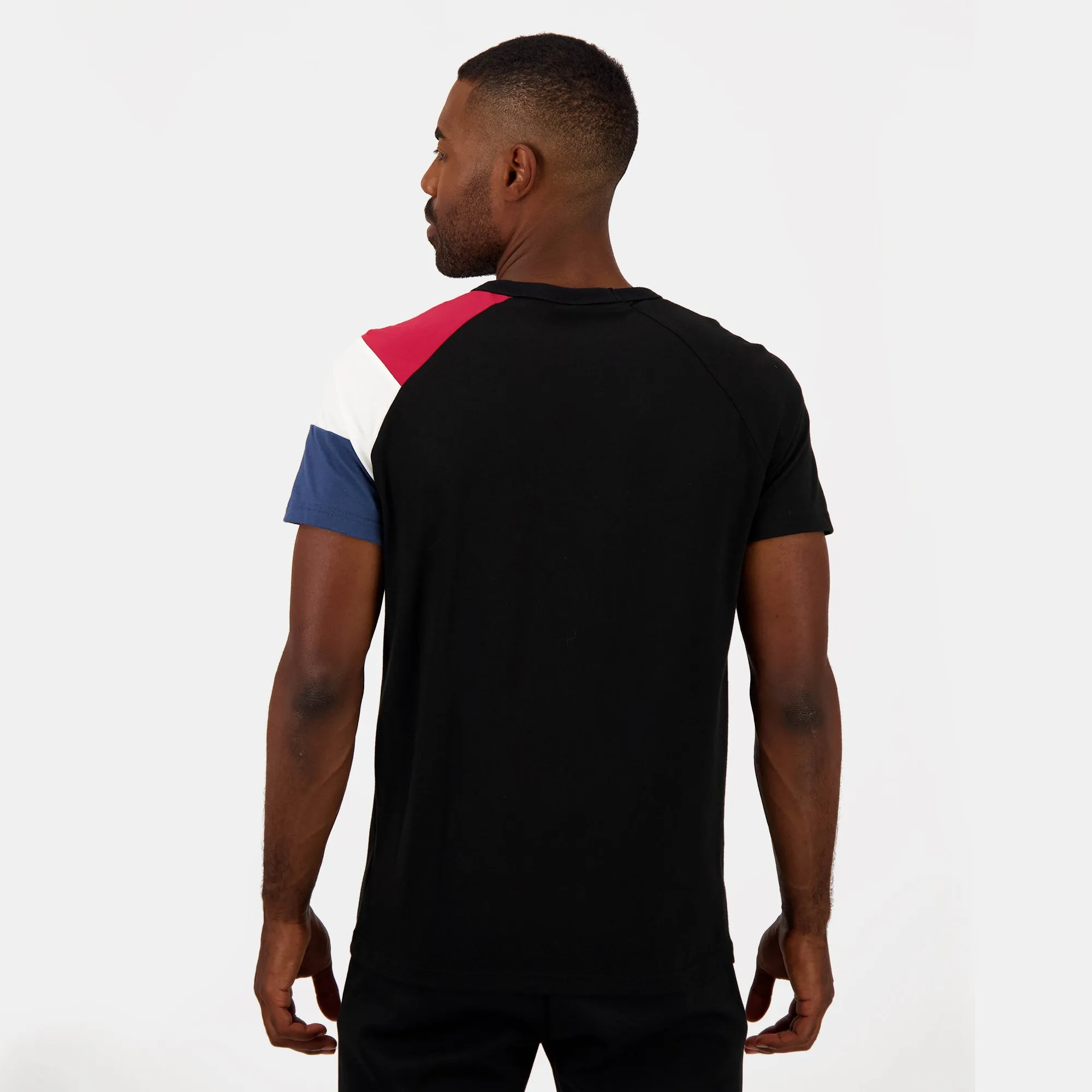 2510408-BAT SP Tee SS N°1 M black/rio red/n.o.w/ | T-shirt Homme sold by Le Coq Sportif product image thumbnail 4