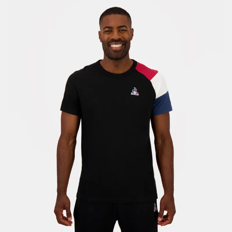 2510408-BAT SP Tee SS N°1 M black/rio red/n.o.w/ | T-shirt Homme sold by Le Coq Sportif
