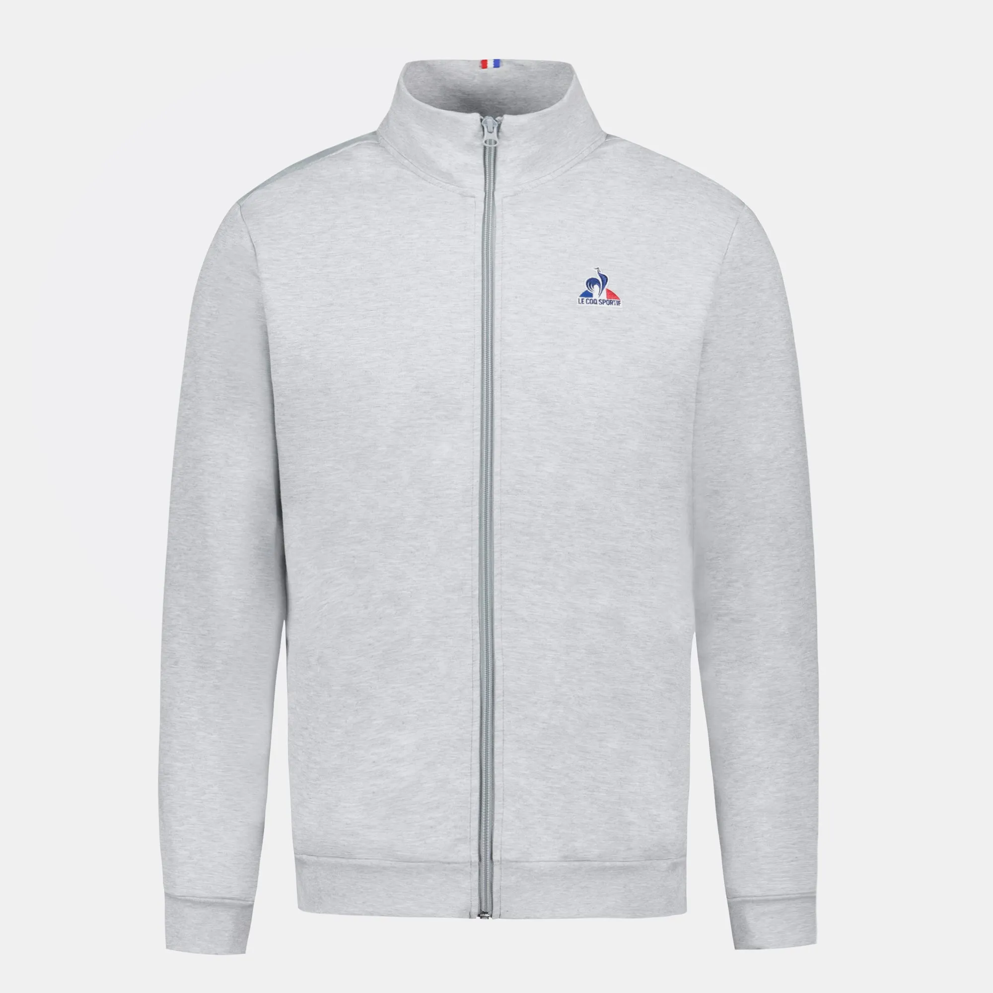 2510026-ESS FZ Sweat N°2 M gris chiné clair | Sweat zippé Homme sold by Le Coq Sportif product image thumbnail 2