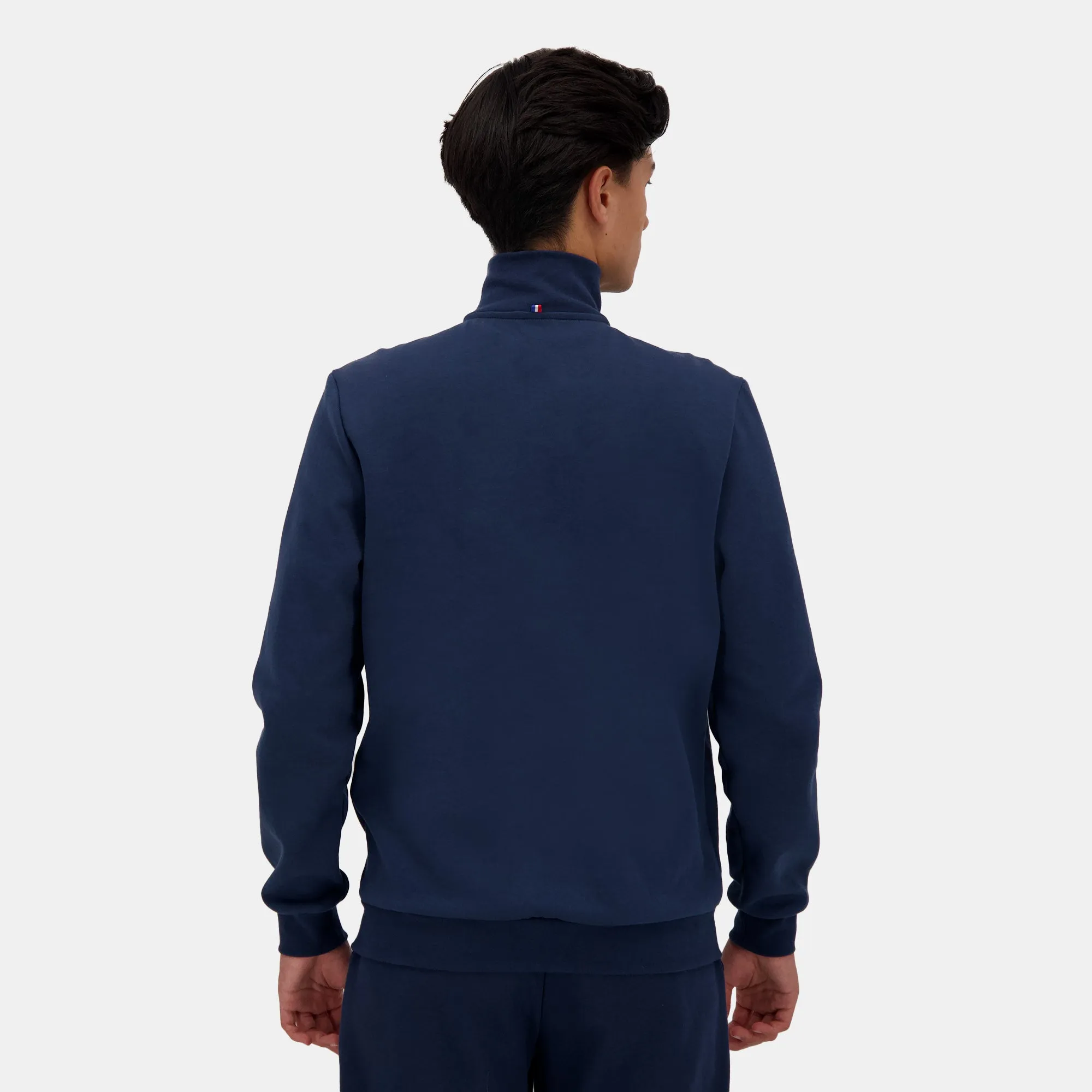 2510025-ESS FZ Sweat N°1 M dress blues | Sweat zippé Homme sold by Le Coq Sportif product image thumbnail 2