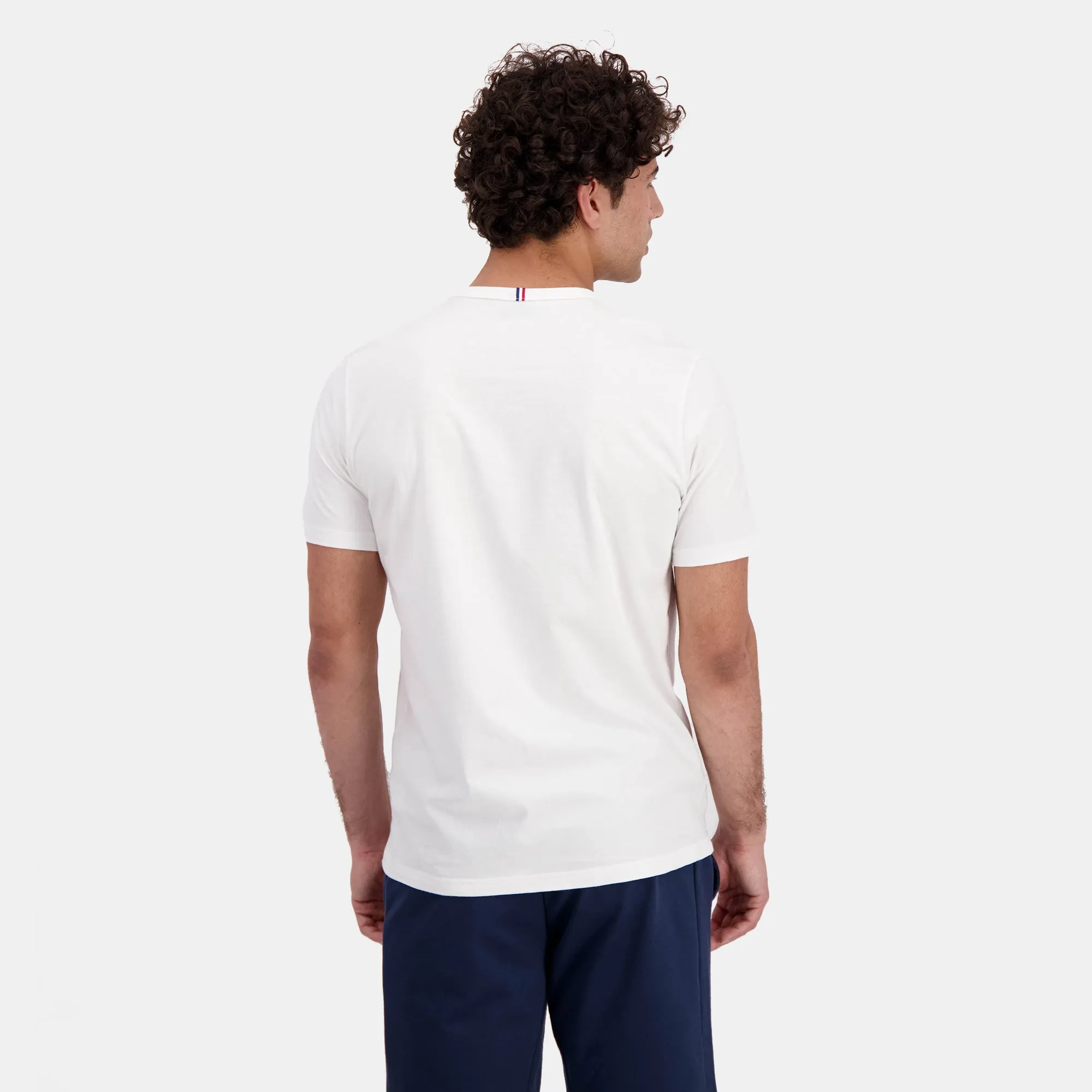 2422106-ESS Tee SS N°1 M new optical white | T-shirt Homme sold by Le Coq Sportif product image thumbnail 4
