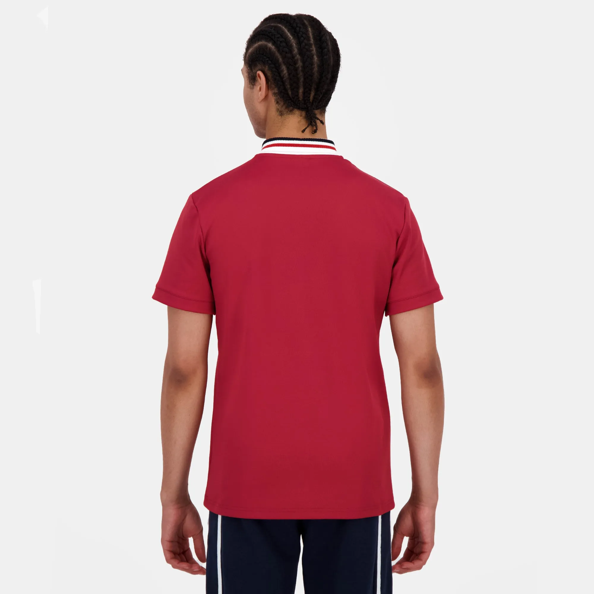 2520598-TRI LF Polo N°2 M rio red | Polo Homme sold by Le Coq Sportif product image thumbnail 2