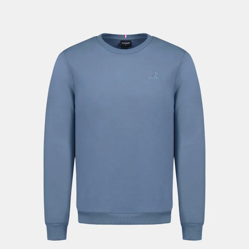 2520912-ESS T/T Crew Sweat N°1 M blue horizon | Sweat col rond Homme sold by Le Coq Sportif