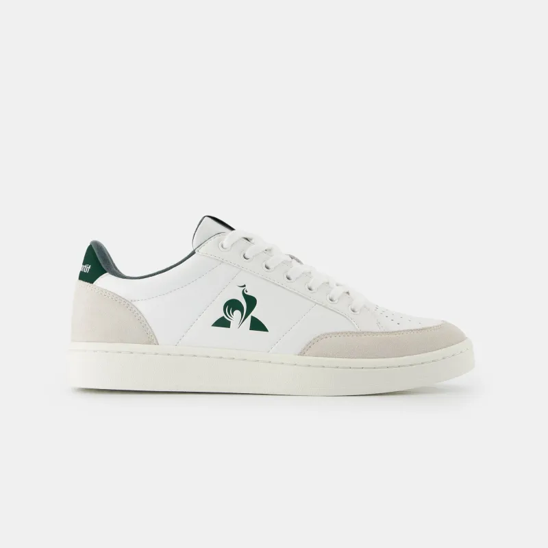 2520628-COURTNET optical white/trekking green | Chaussures COURTNET Homme sold by Le Coq Sportif