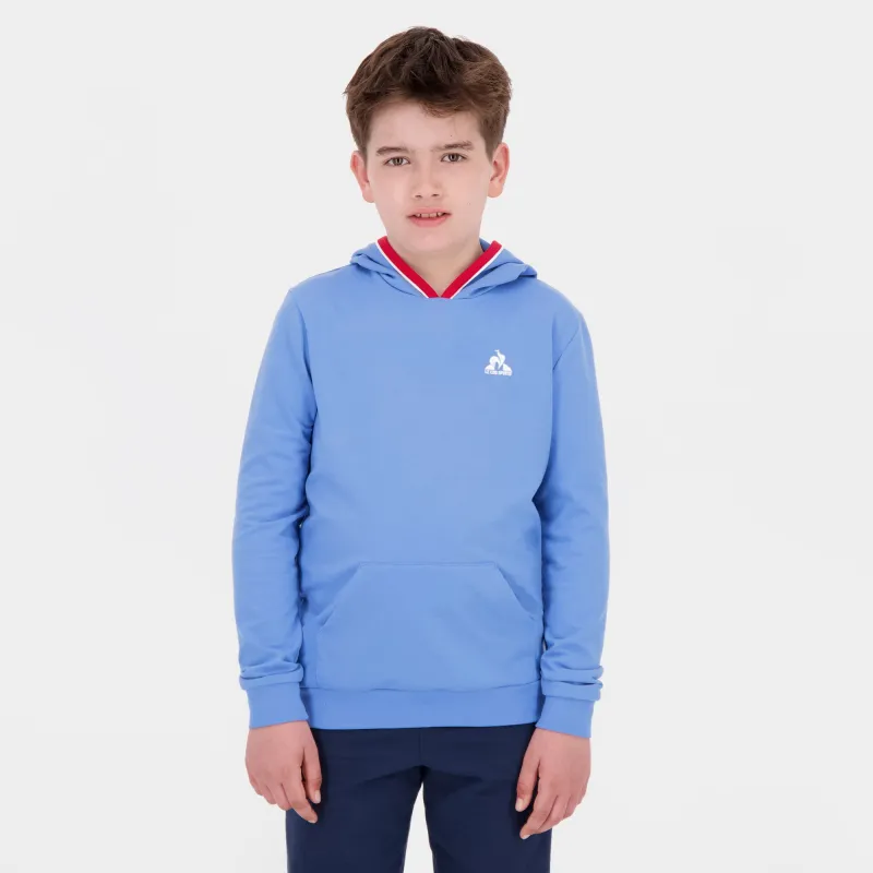 2520302-TRI Hoody N°1 Enfant pacific coast | Sweat à capuche Enfant made by Le Coq Sportif