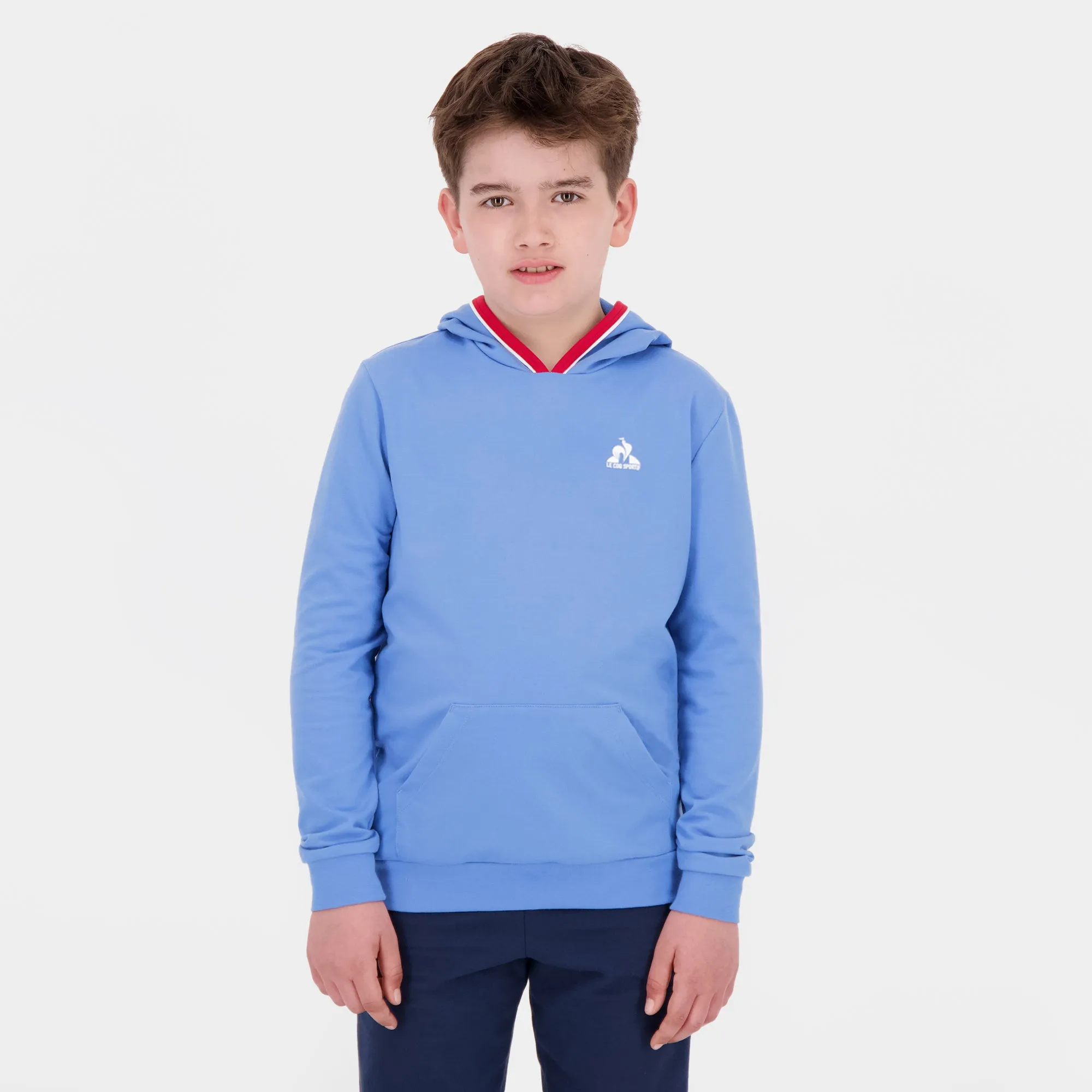 2520302-TRI Hoody N°1 Enfant pacific coast | Sweat à capuche Enfant sold by Le Coq Sportif