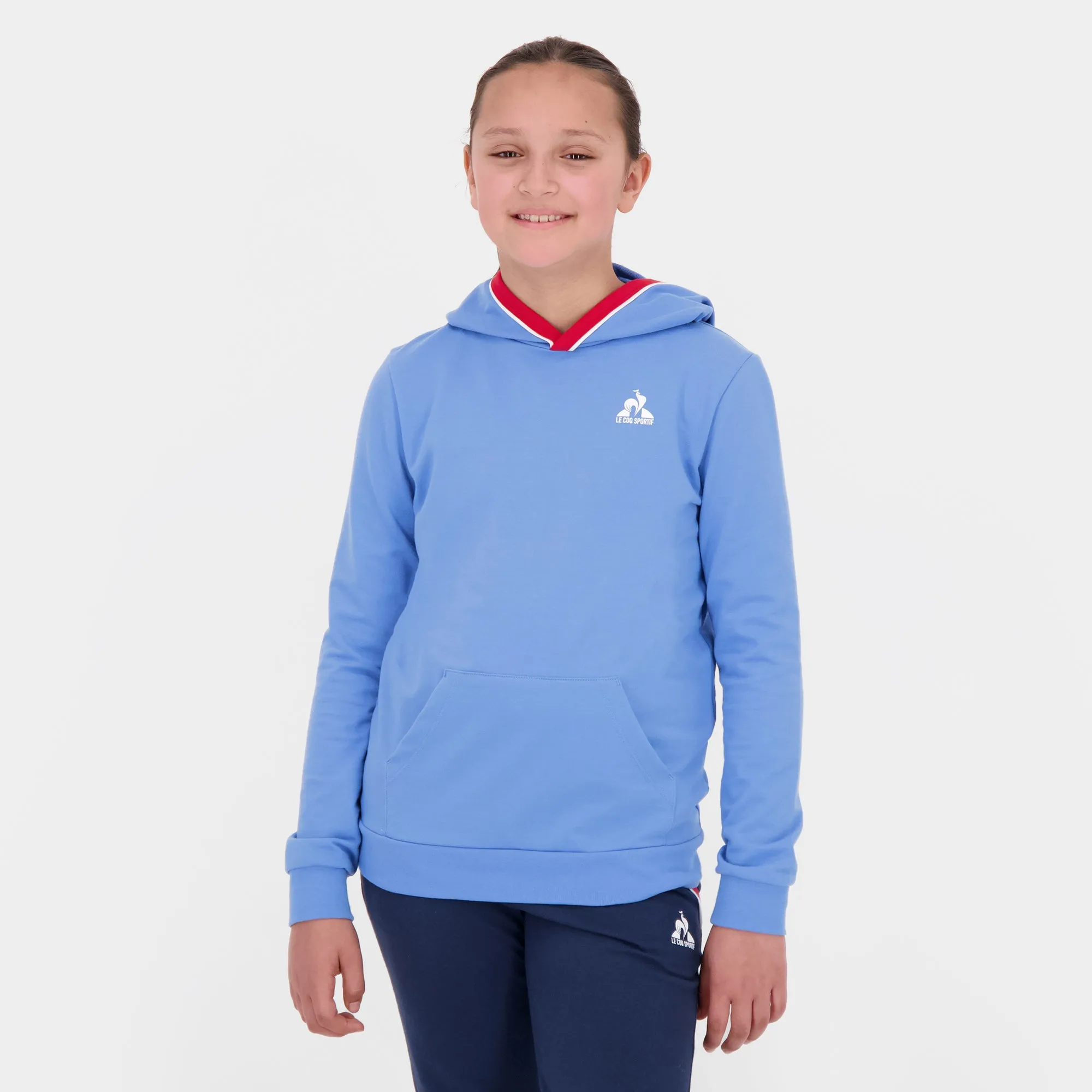2520302-TRI Hoody N°1 Enfant pacific coast | Sweat à capuche Enfant sold by Le Coq Sportif product image thumbnail 4