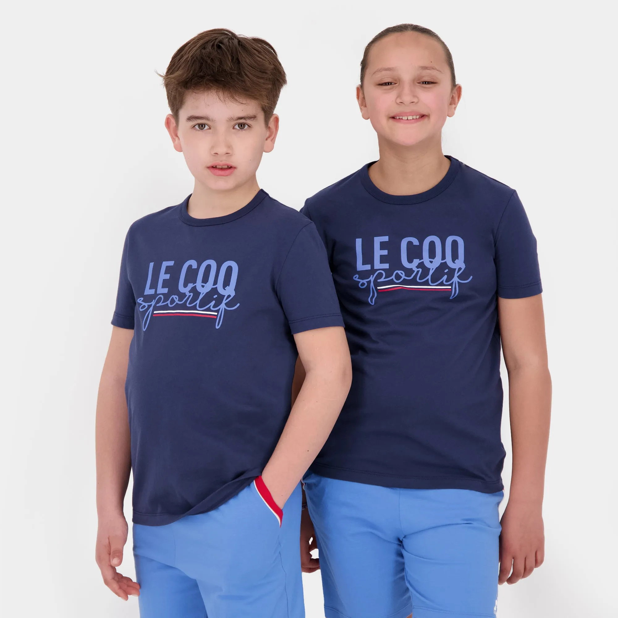 2520290-TRI Tee SS N°2 Enfant dress blues | T-shirt Enfant sold by Le Coq Sportif product image thumbnail 3