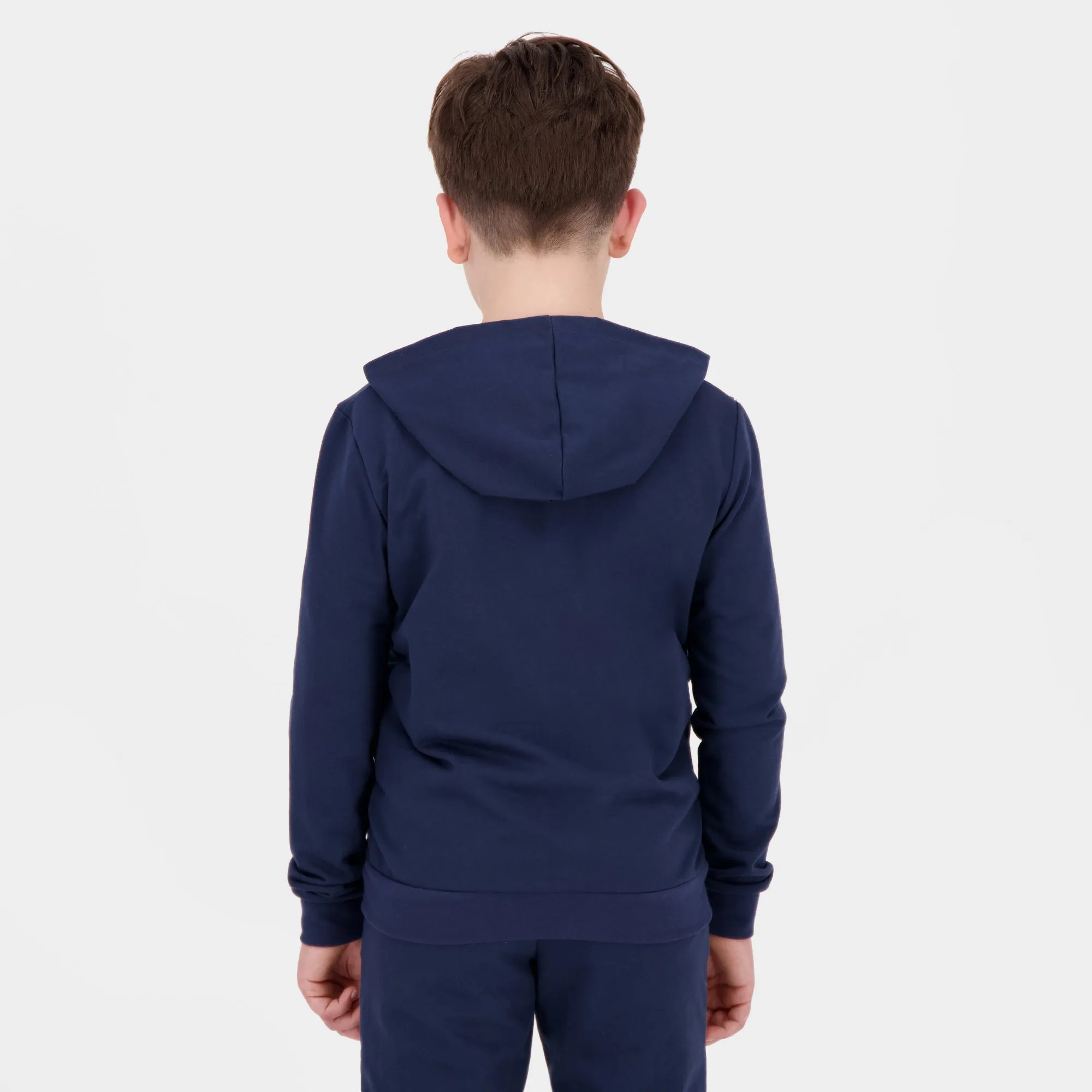 2520445-ESS FZ Hoody N°1 Enfant blue light | Sweat zippé à capuche Enfant sold by Le Coq Sportif product image thumbnail 2