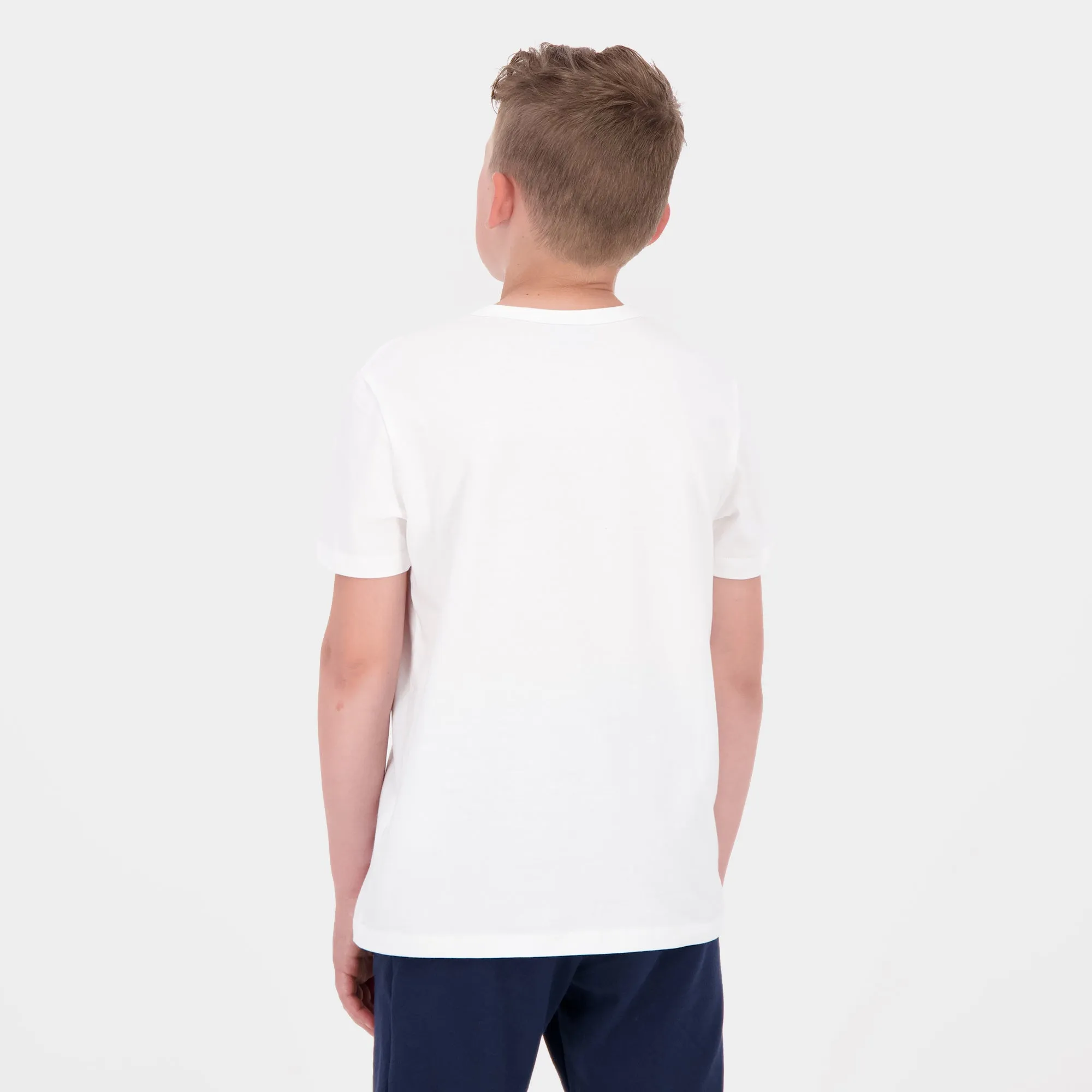2520440-ESS Tee SS N°1 Enfant white light | T-shirt Enfant sold by Le Coq Sportif product image thumbnail 4