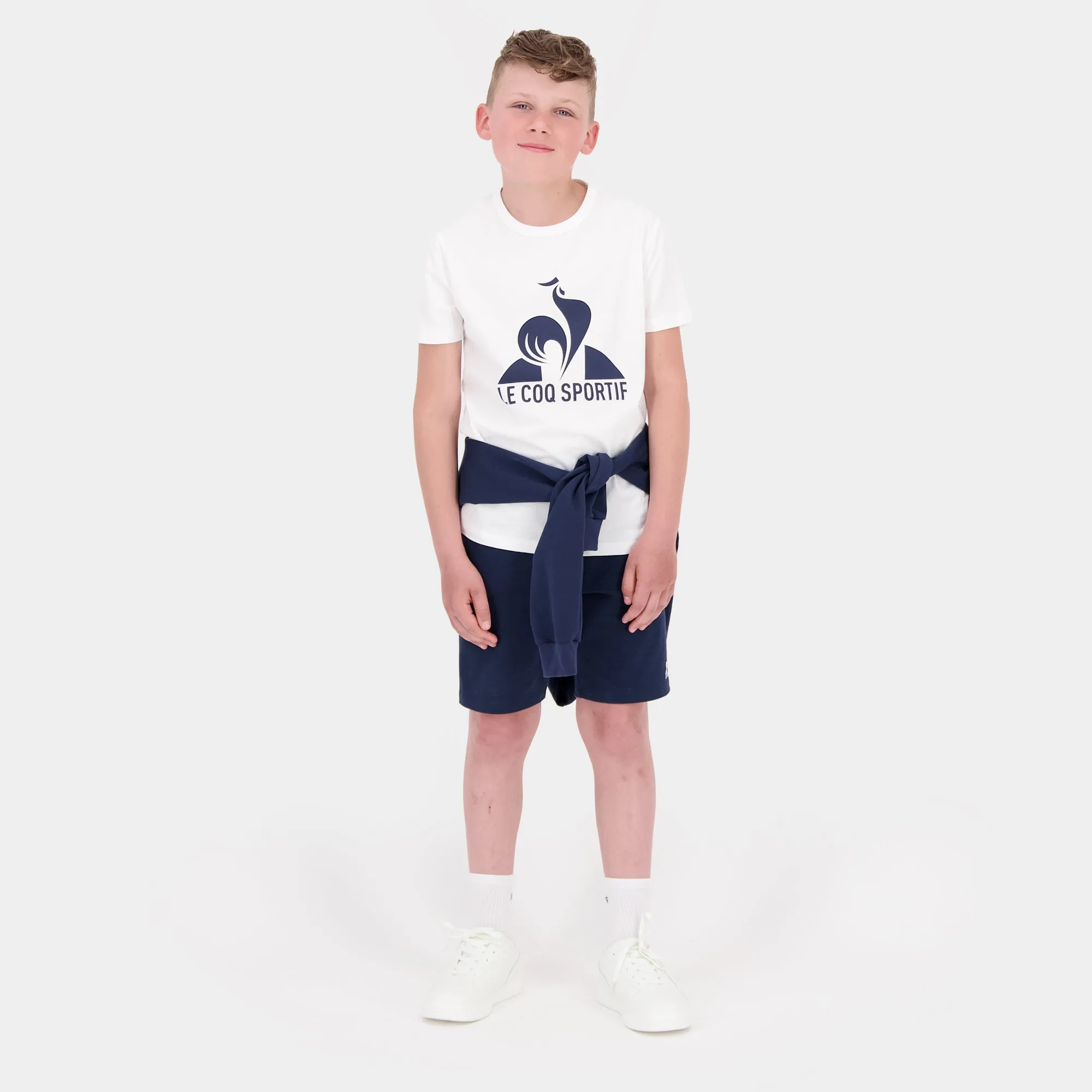 2520440-ESS Tee SS N°1 Enfant white light | T-shirt Enfant sold by Le Coq Sportif product image thumbnail 5