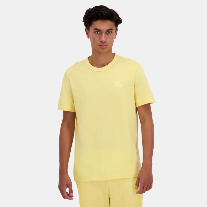 2510629-MONOCHROME Tee SS N°3 M jaune 83 | T-shirt Homme sold by Le Coq Sportif