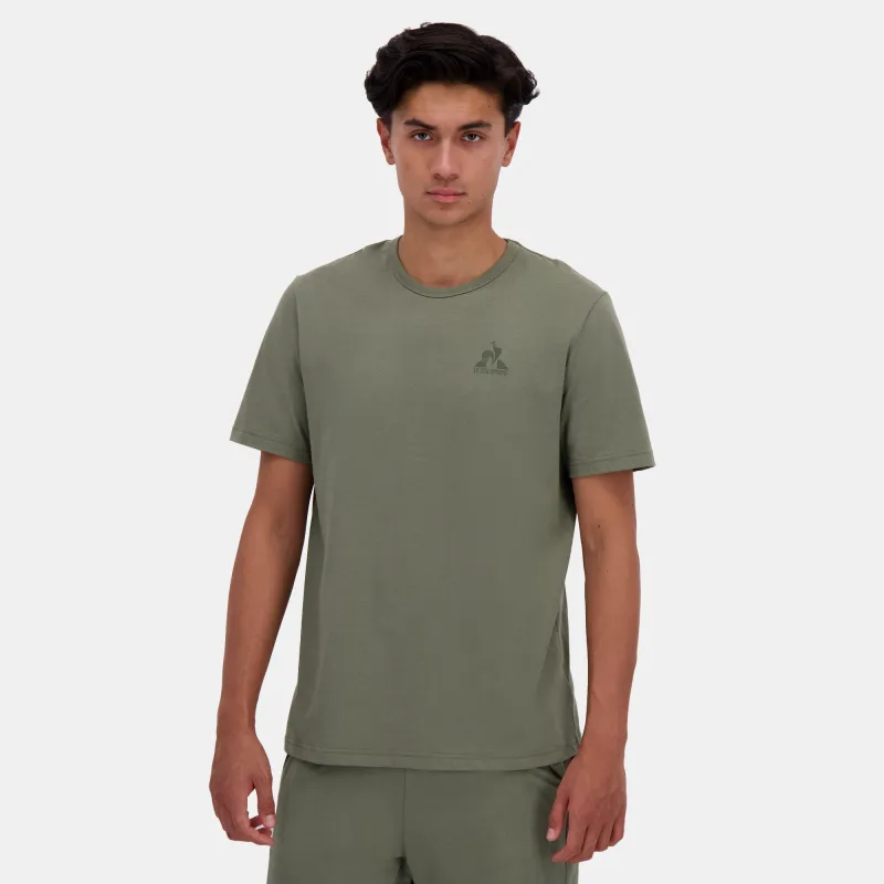 2510628-MONOCHROME Tee SS N°3 M tea leaf | T-shirt Homme sold by Le Coq Sportif