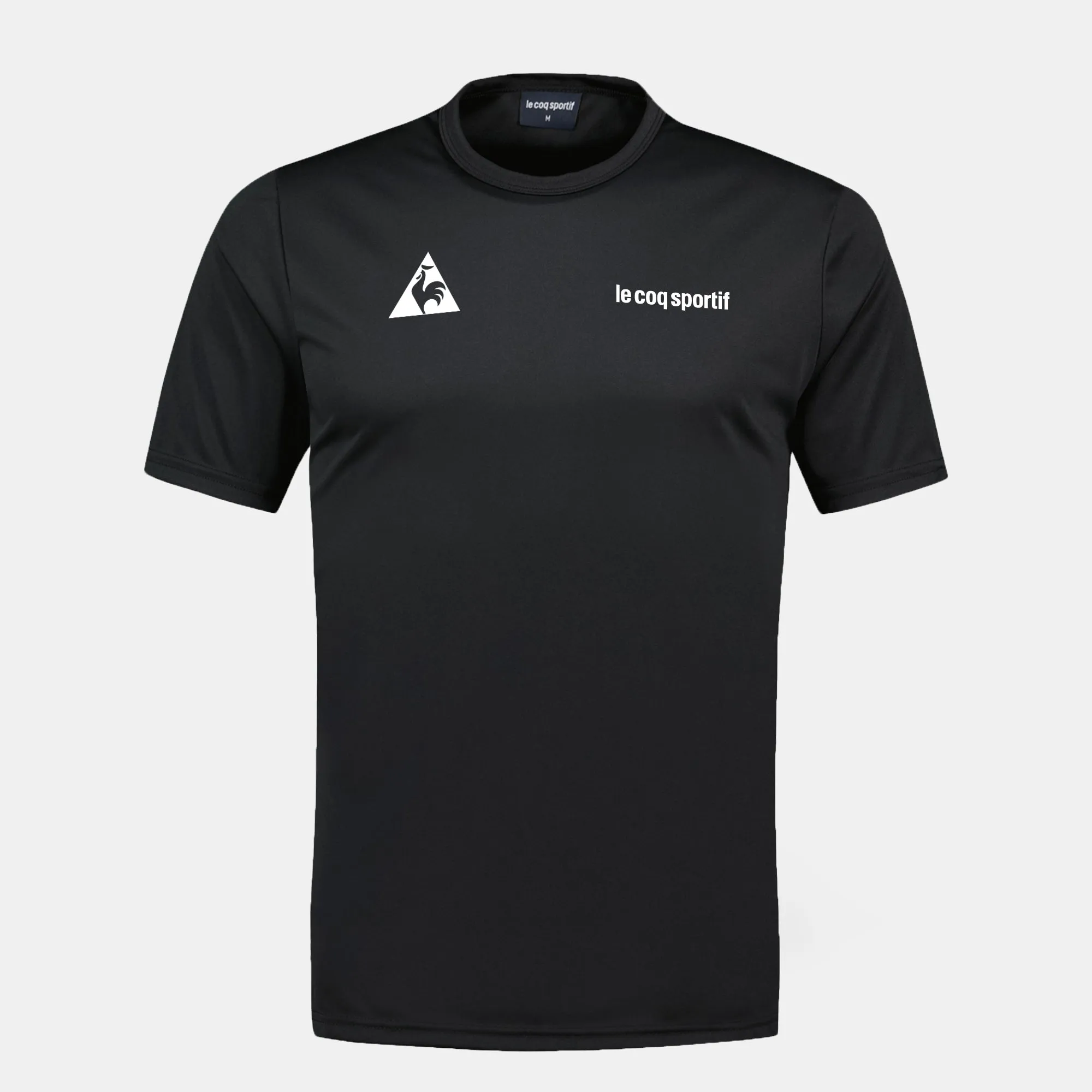 2521207-WH Sport Jersey SS N°1 M black | Maillot Homme sold by Le Coq Sportif