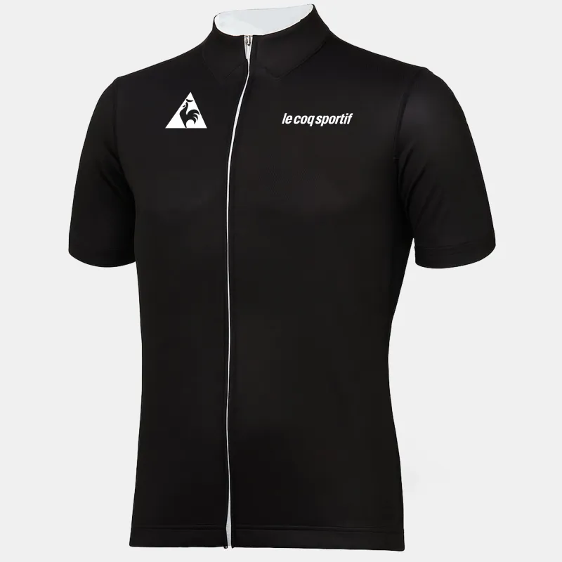 2521202-WH Cycling Jersey SS N°1 M black | Maillot Homme sold by Le Coq Sportif