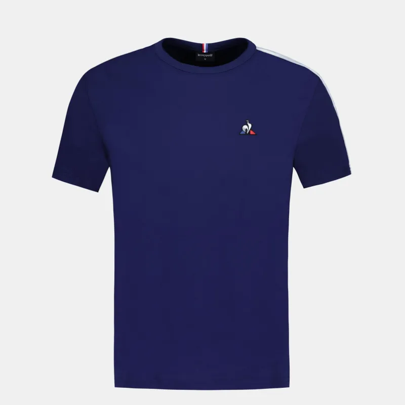 2310872-SPE Tee SS BT N°8 M bleu FR intense | T-shirt Homme sold by Le Coq Sportif