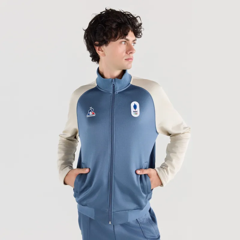Veste zippée col montant JO Milano-Cortina sold by Le Coq Sportif