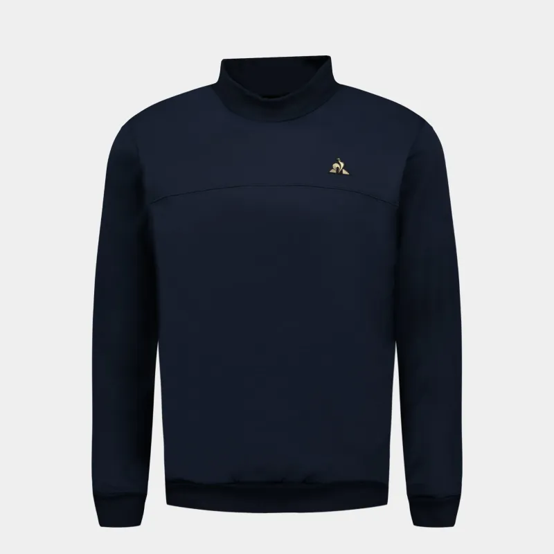 2520938-COQ D'OR Tee ML Col Roulé N°1 M sky capt | T-shirt manches longues Homme sold by Le Coq Sportif